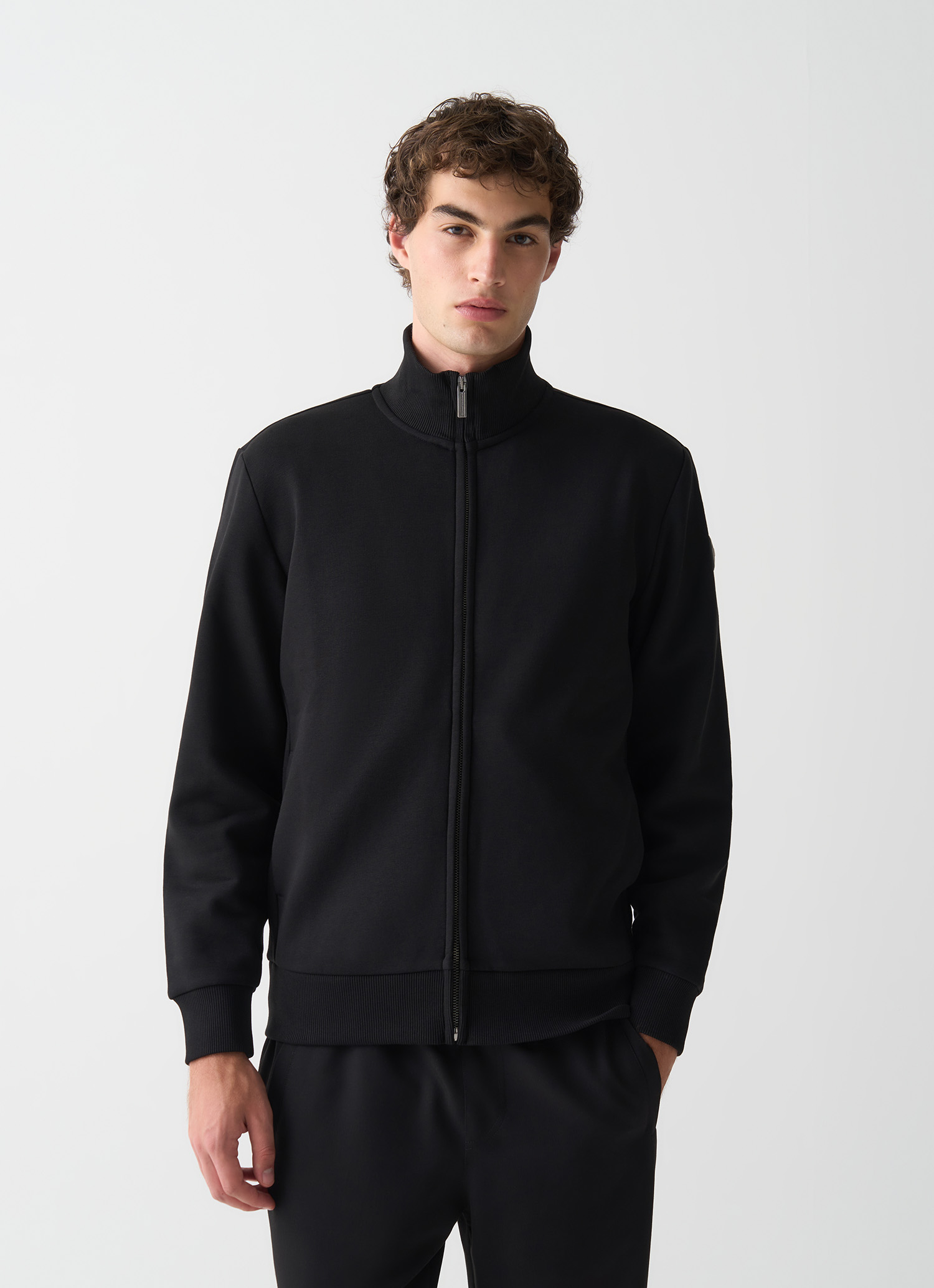 Colmar Sweatshirt Mit Hohem Kragen Aus Baumwolle