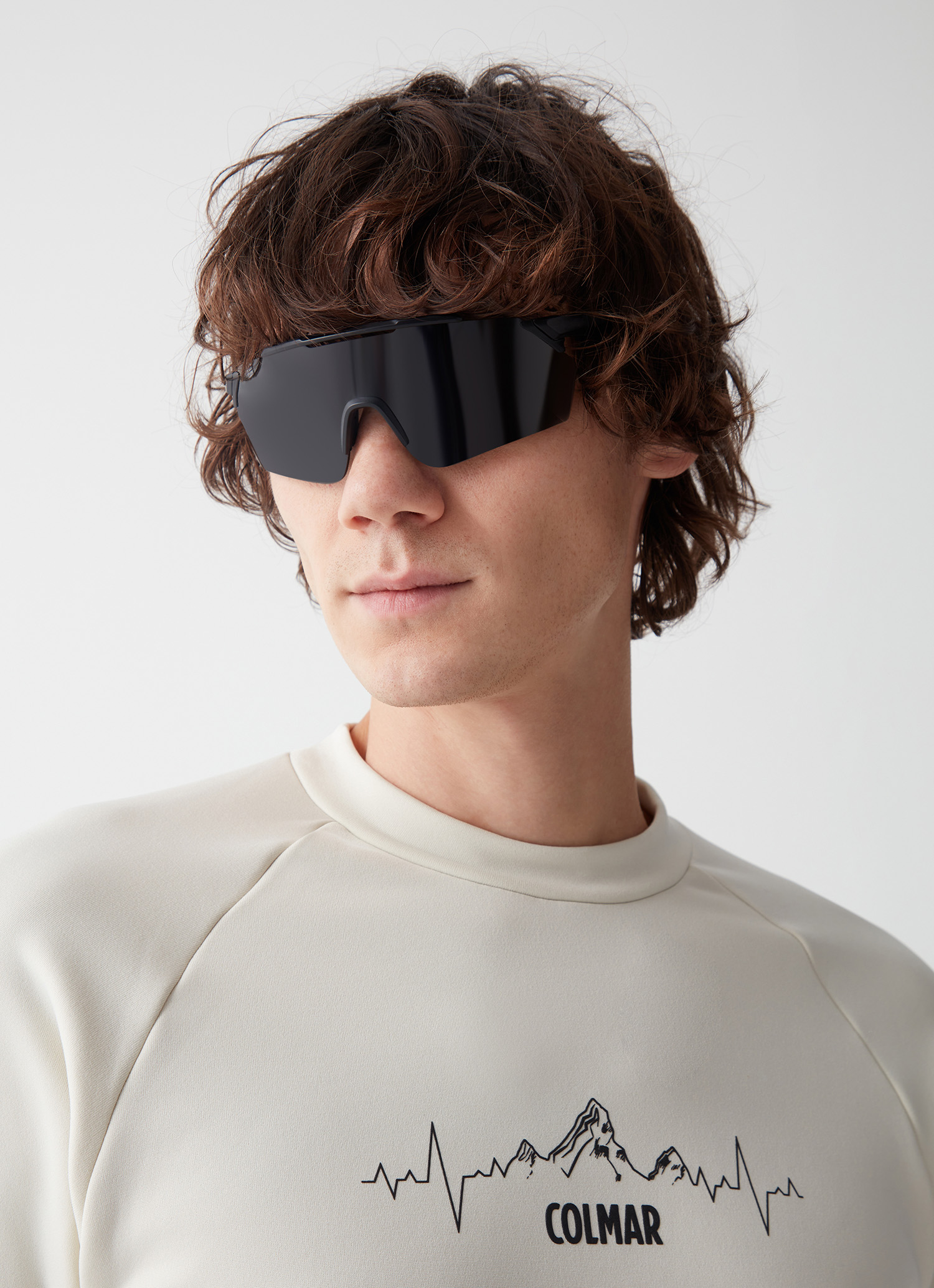 Colmar Ski-rundhalsshirt Aus Stretch-fleece Mit Print