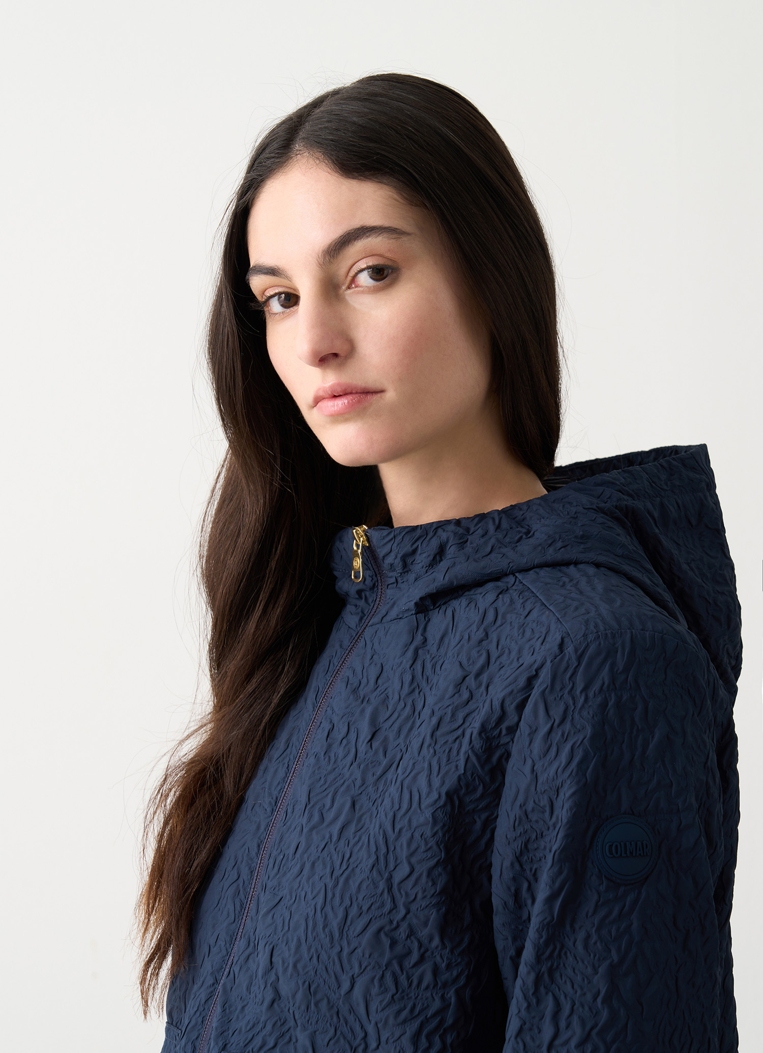 Colmar Geprägte Jacke Mit Kapuze