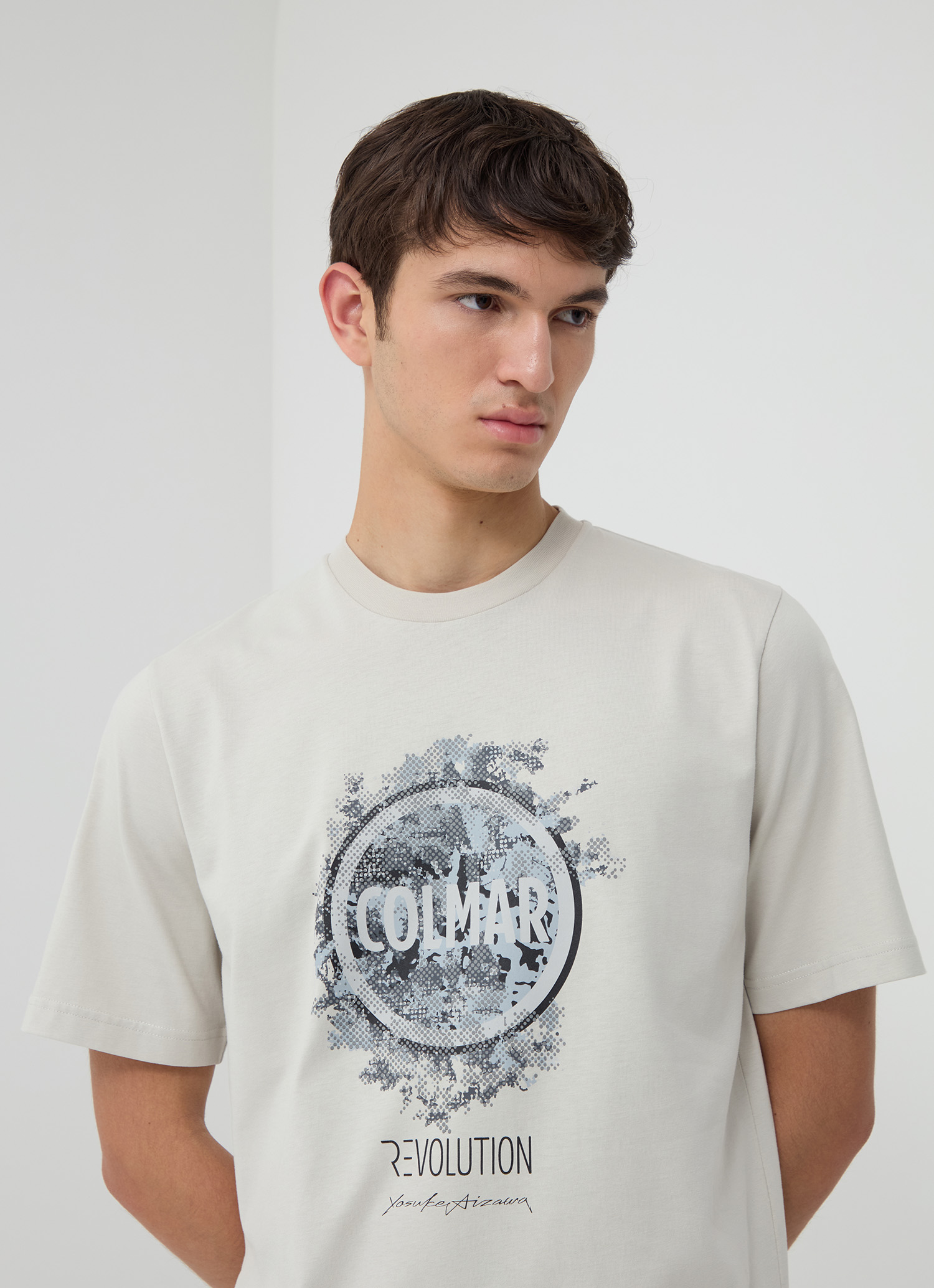 Colmar T-shirt Camouflage Mit Logo