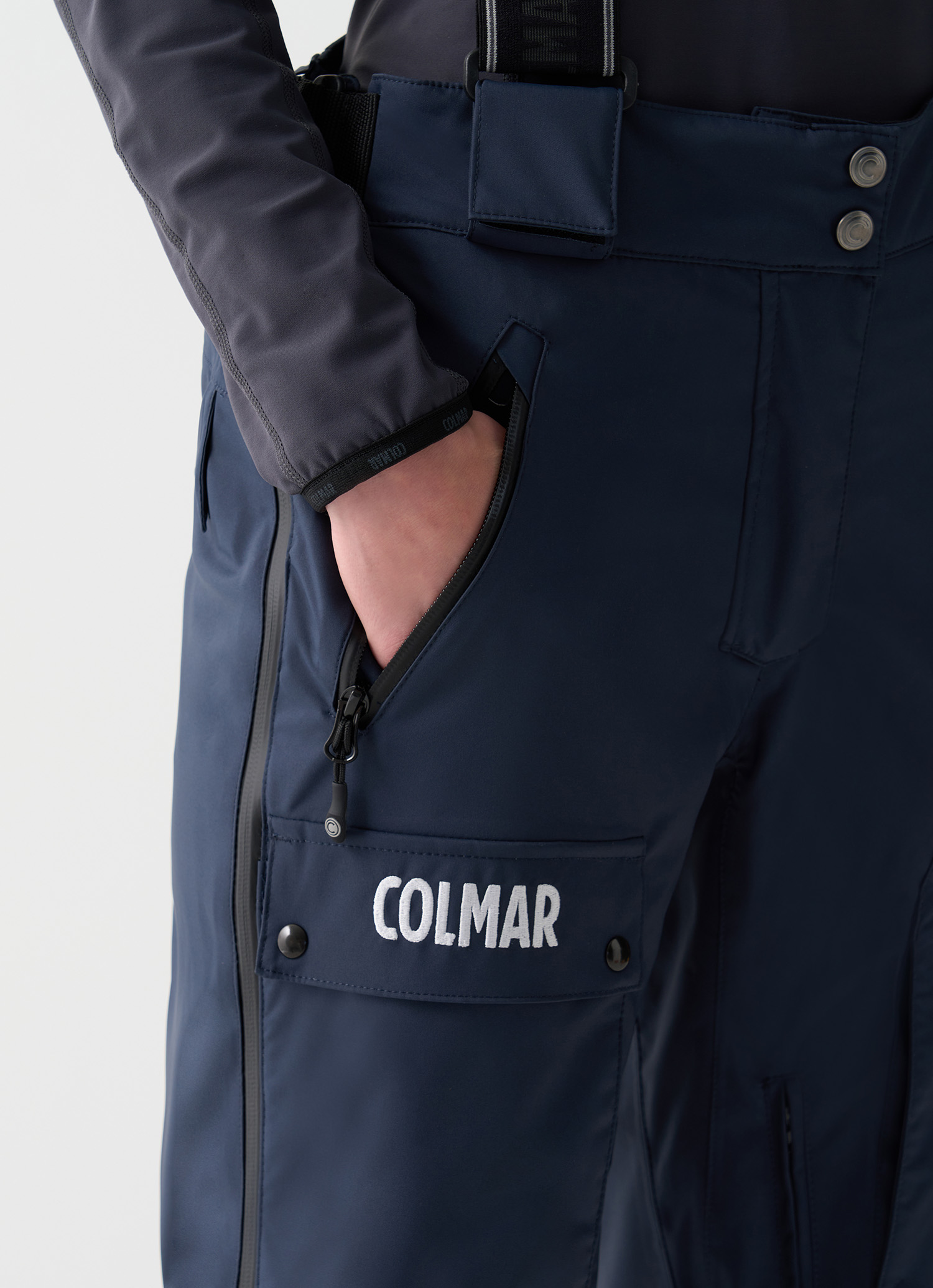 Colmar Skihose Mit Trägern Der Französischen Nationalmannschaft