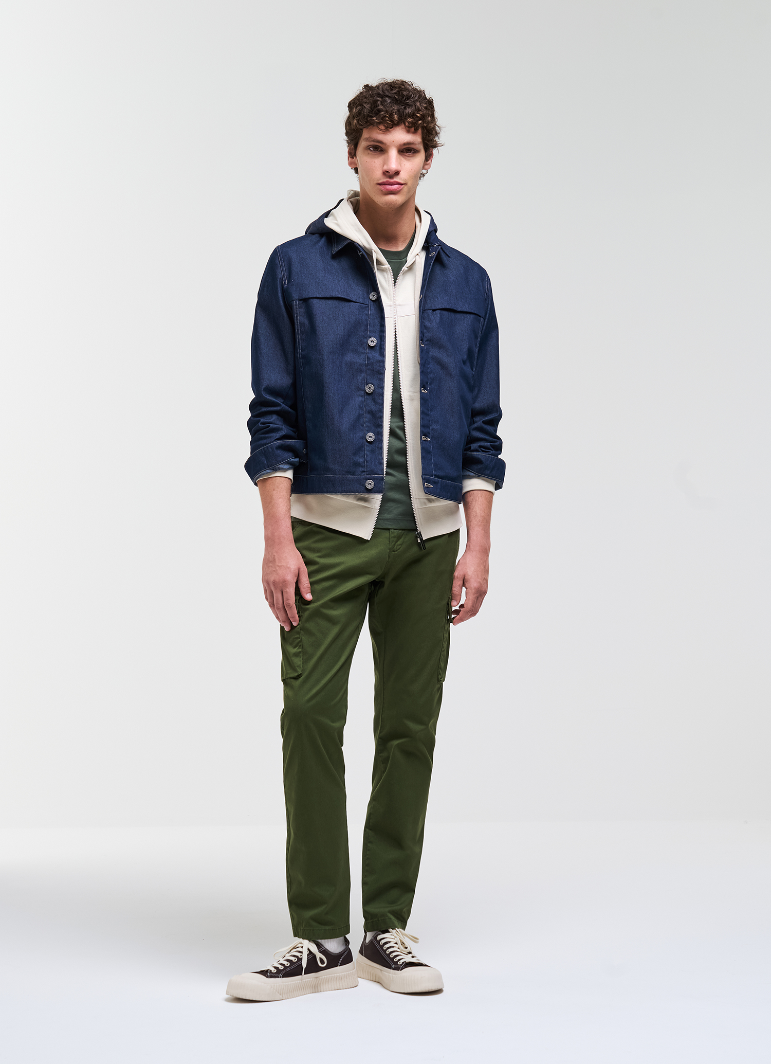 Colmar Denimjacke Mit Abnehmbarer Kapuze