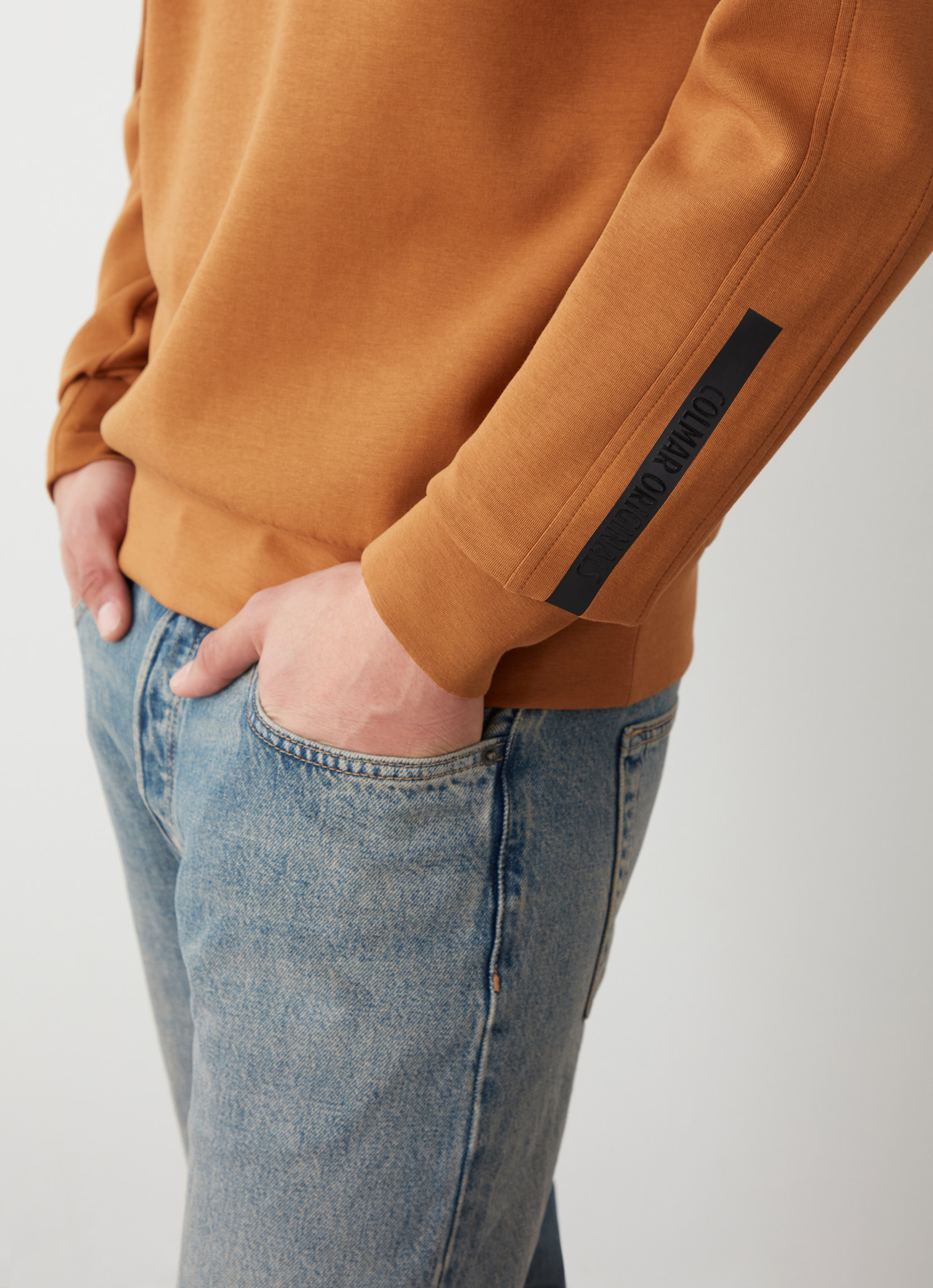 Colmar Rundhals-sweatshirt Mit Logoband