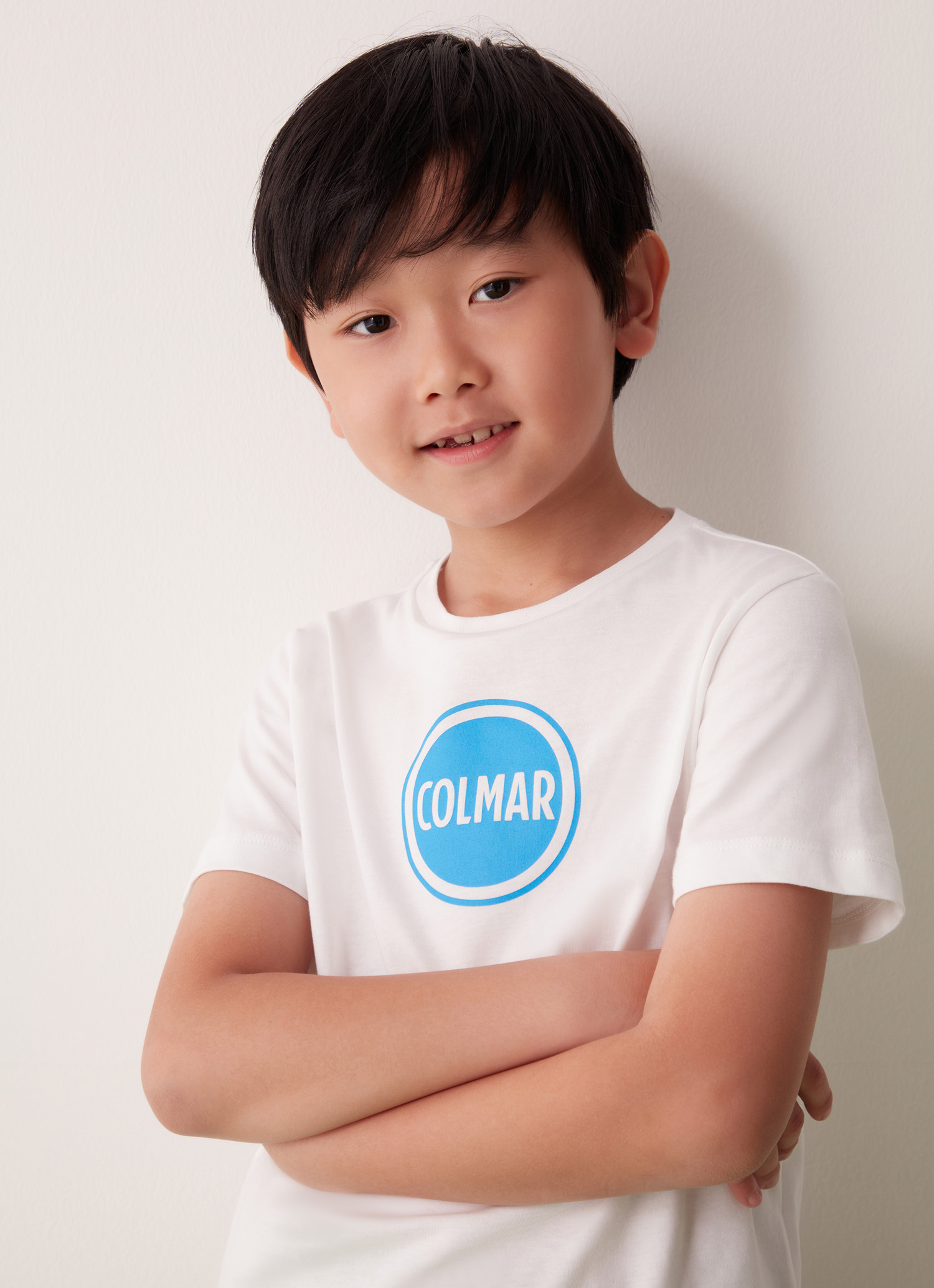 Tシャツ・カットソー COLMAR Men T-shirt White 75456SH 01 Short-sleeved jersey T-shirt - WHITE | Colmar