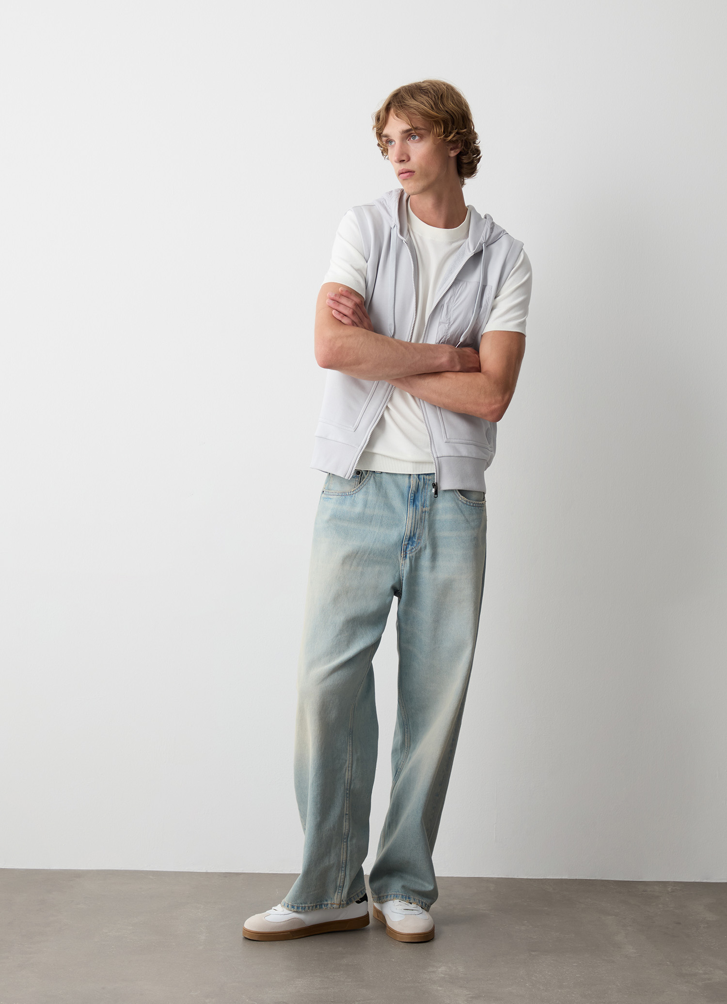 Colmar Sweatweste Mit Details Aus Nylon