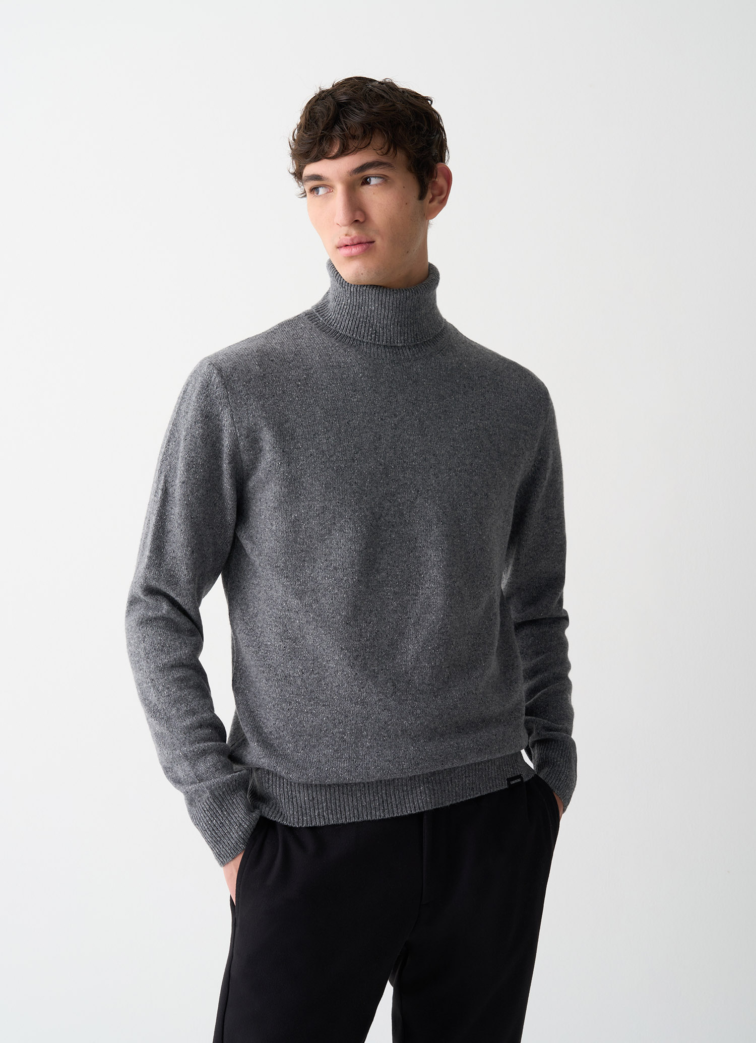 Colmar Melierter Rollkragenpullover