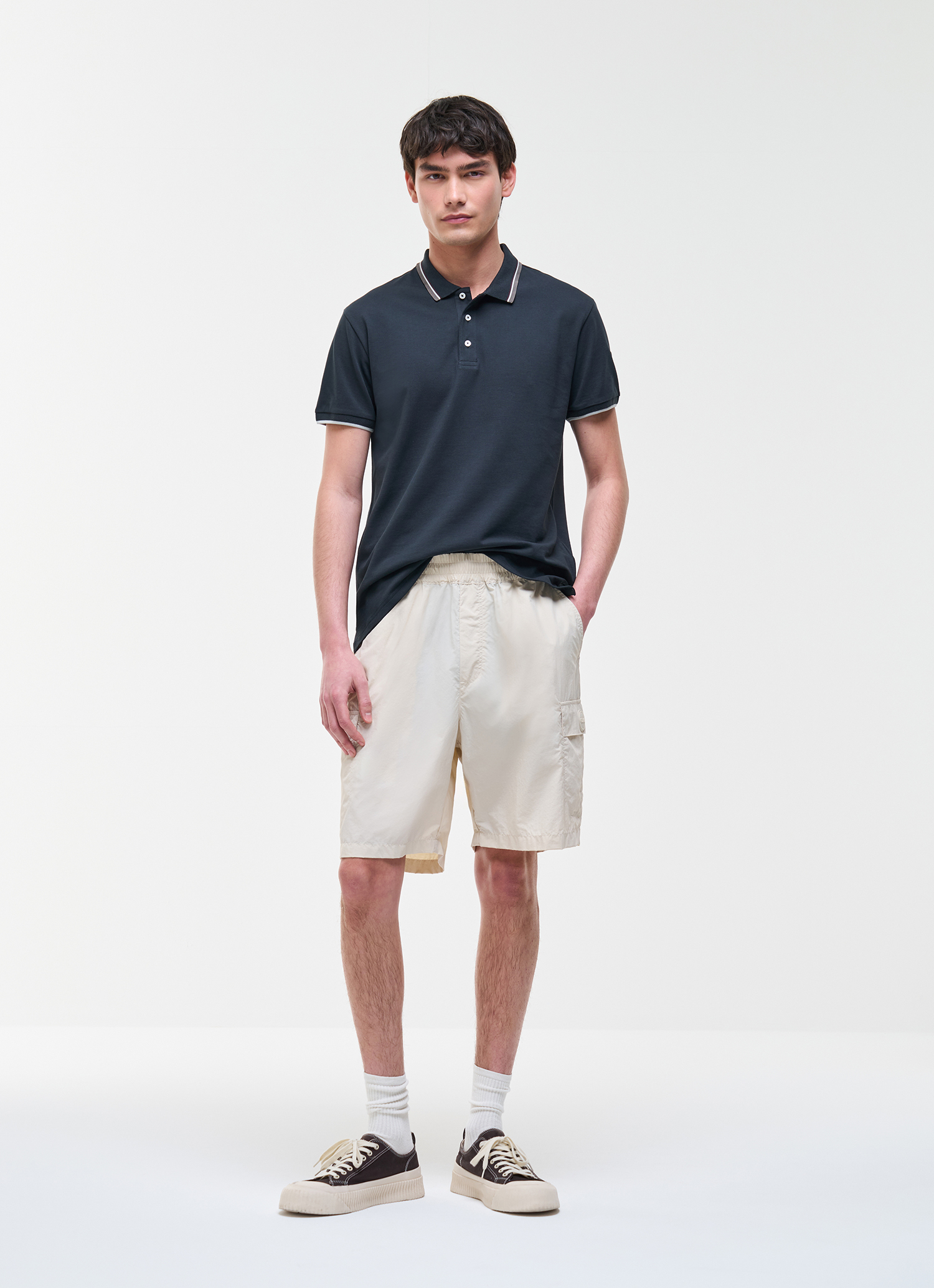 Colmar Poloshirt Aus Dreifarbigem Stretch-pikee
