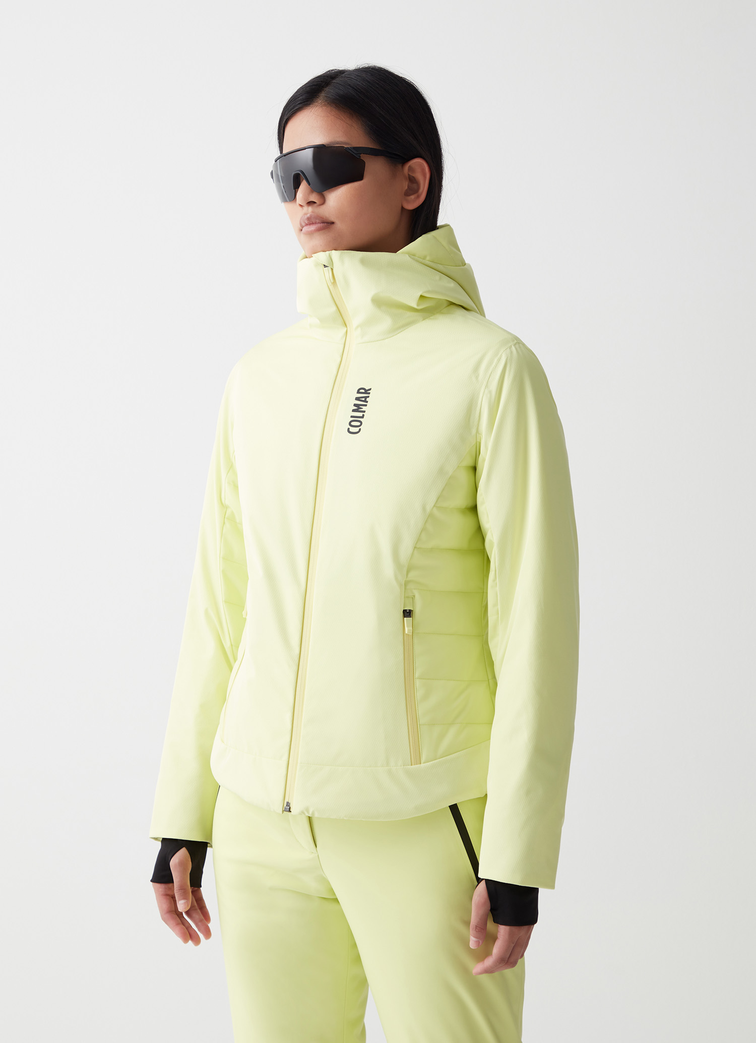 Slim-fit ski jacket - LASER LEMON YELLOW | Colmar