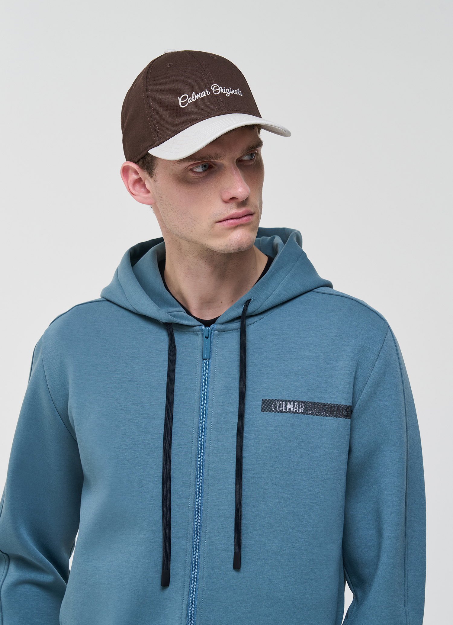 Colmar Hoodie Mit Reißverschluss Aus Interlock-baumwolle