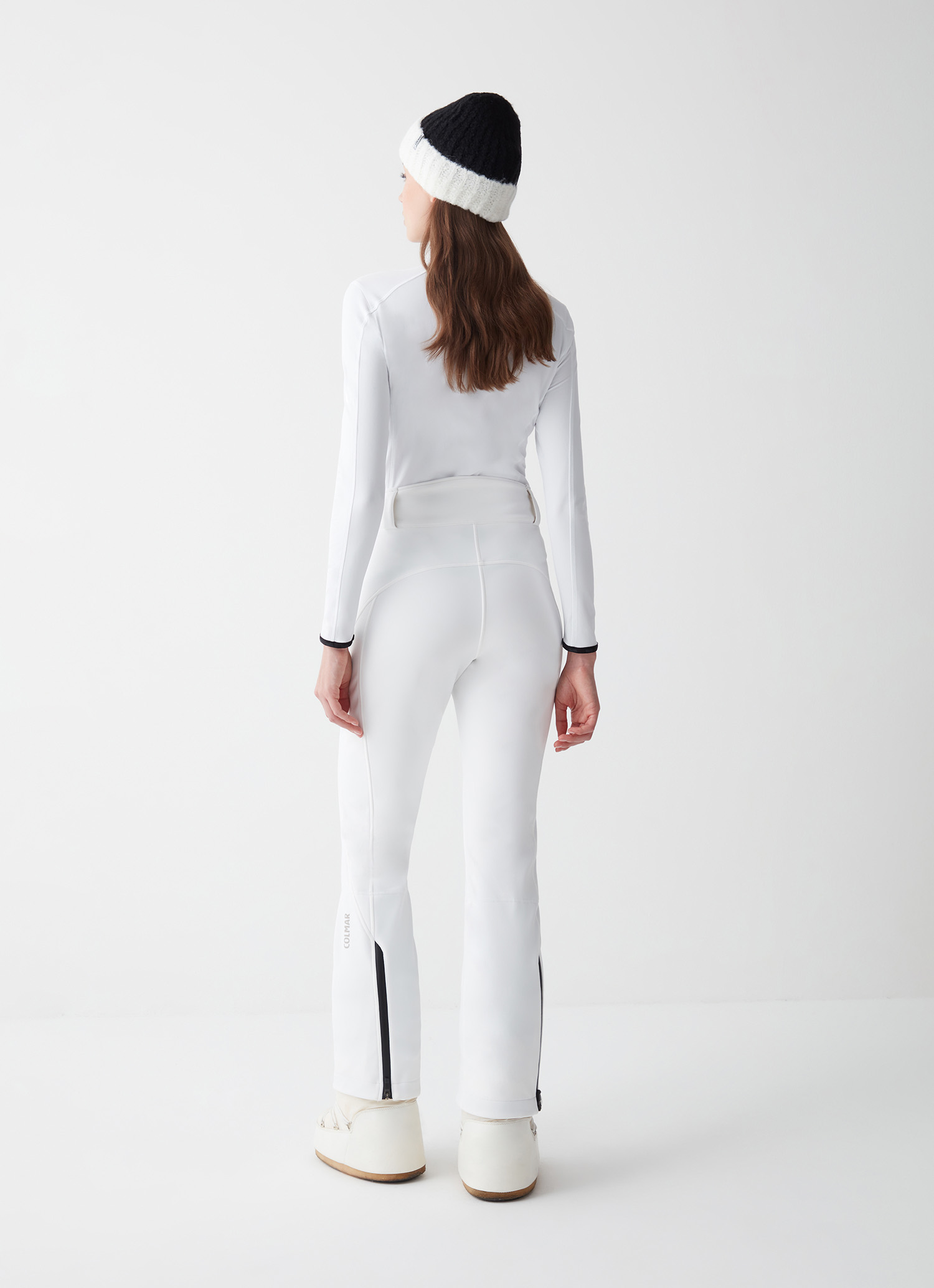 Slim-fit softshell ski pants - WHITE | Colmar