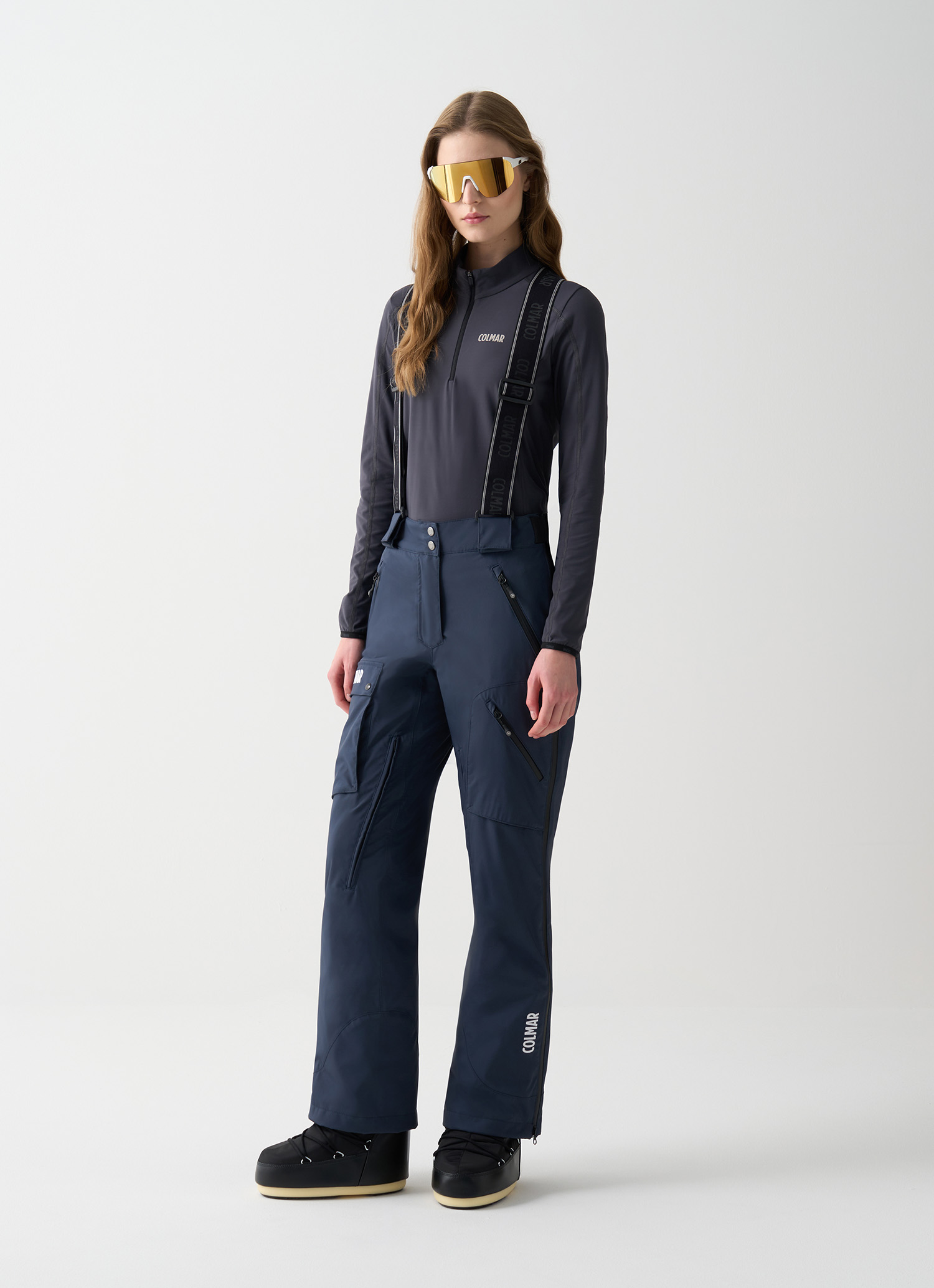 Colmar Skihose Mit Trägern Der Französischen Nationalmannschaft