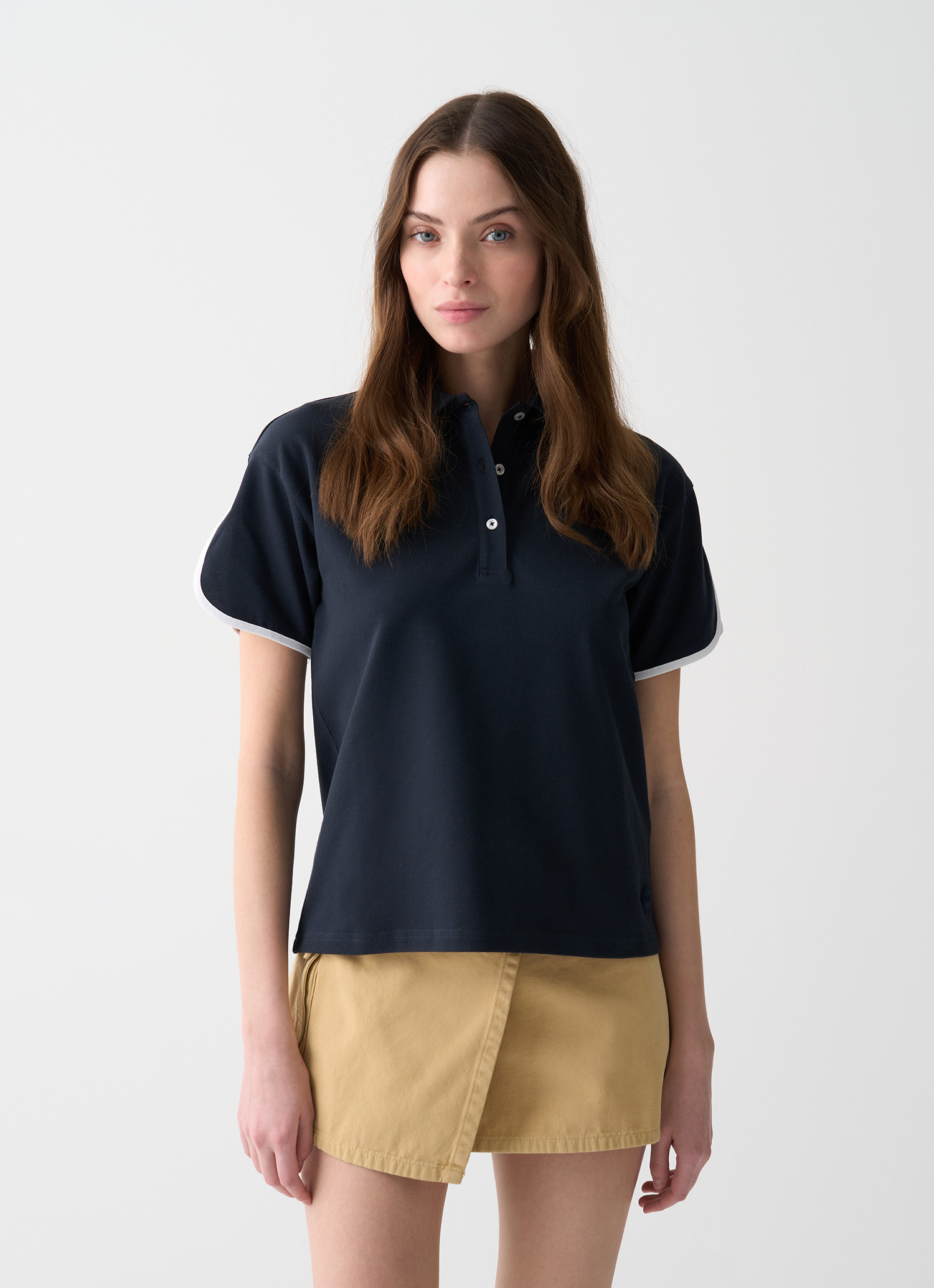 Colmar Poloshirt Mit Abgerundeten Ärmeln