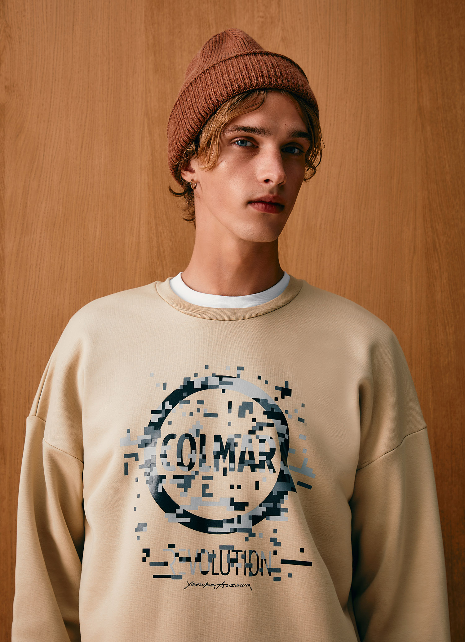 Colmar Rundhals-sweatshirt Mit Logo