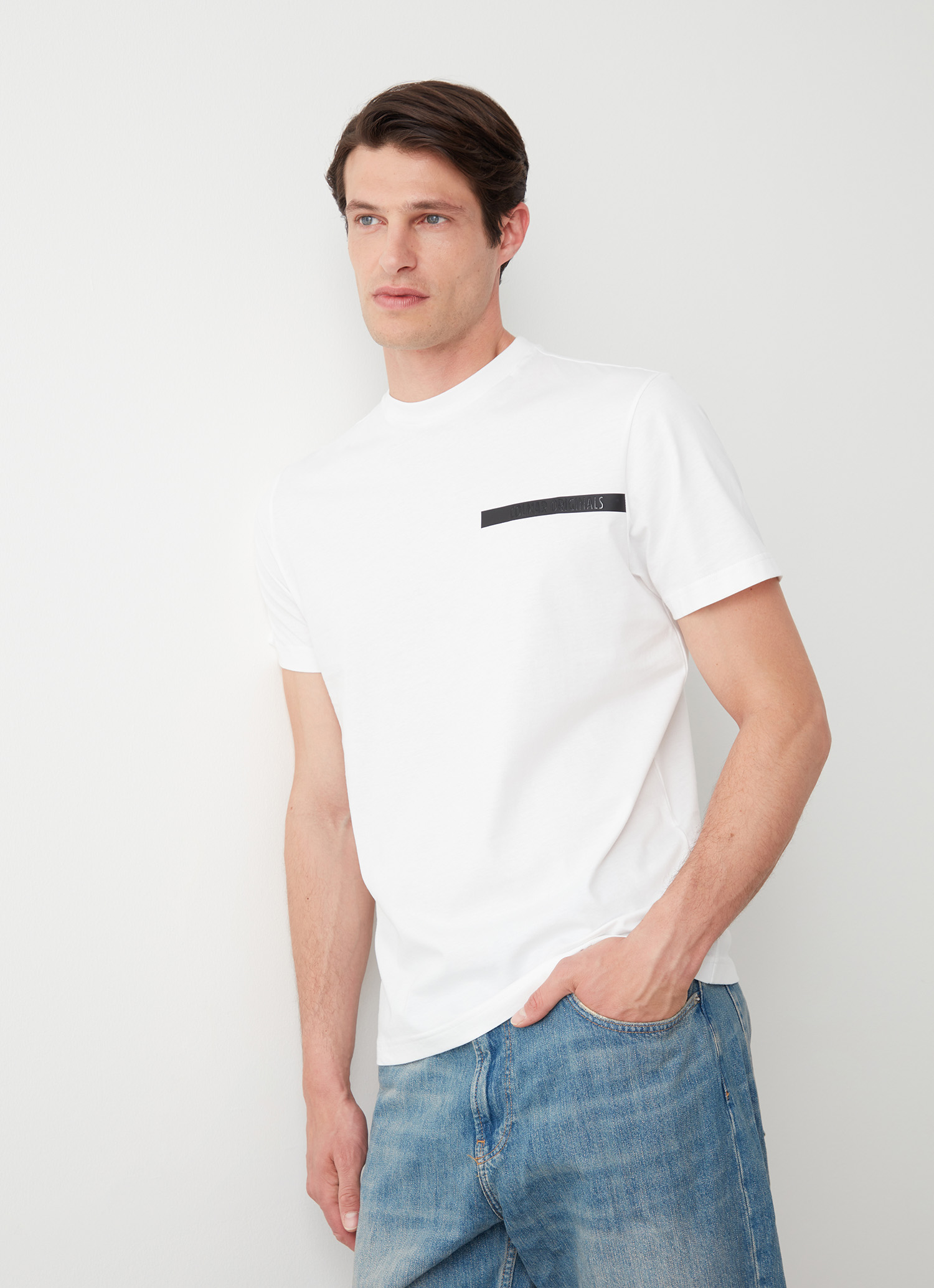 Tシャツ・カットソー COLMAR Men T-shirt White 75456SH 01 Short-sleeved jersey T-shirt - WHITE | Colmar