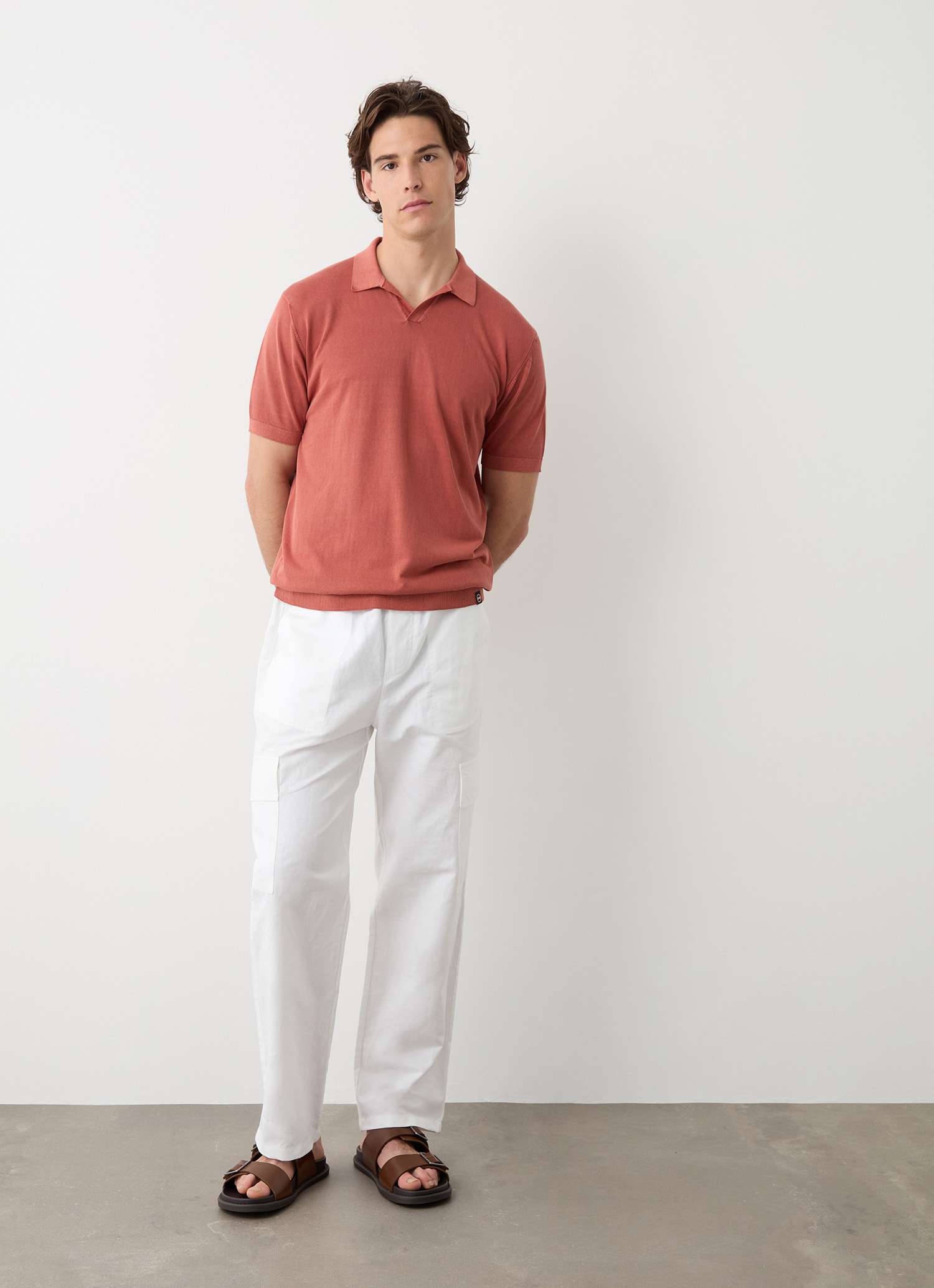 Colmar Leichtes Poloshirt Aus Leinen Und Baumwolle