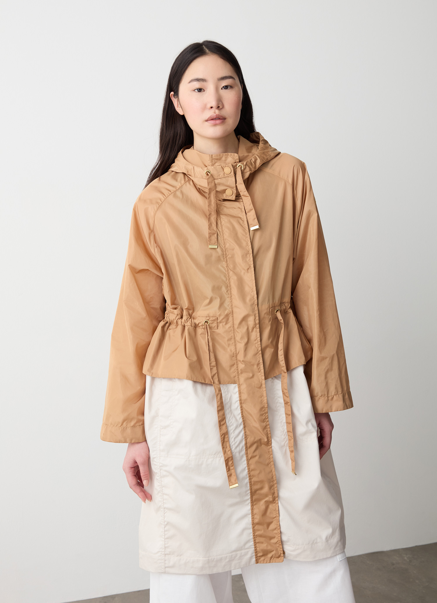 Colmar Lange Oversize-jacke Aus Baumwolle