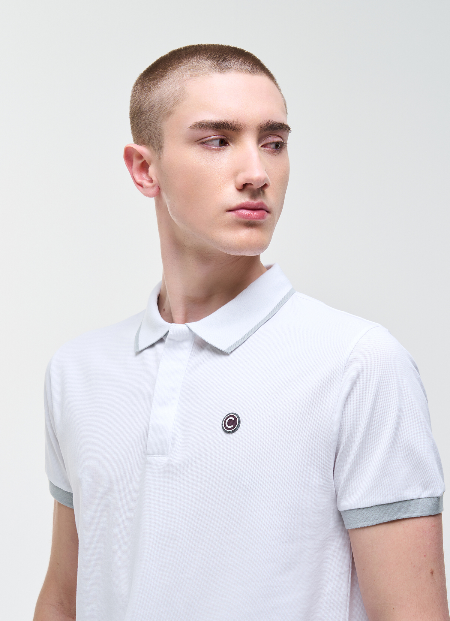 Colmar Stretch-poloshirt Mit Farblich Abgesetzten Details
