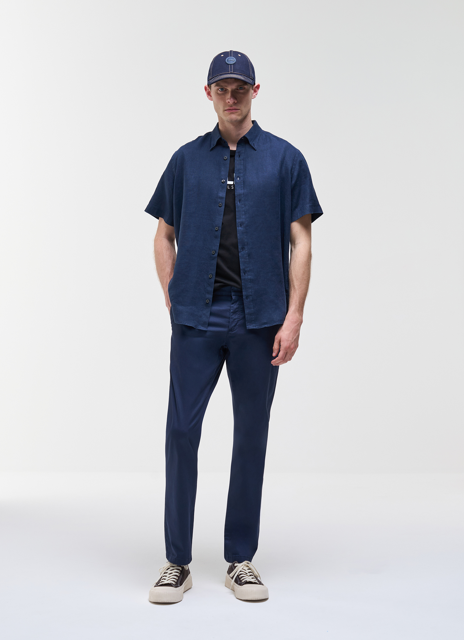 Colmar Kurzärmliges Leinenhemd