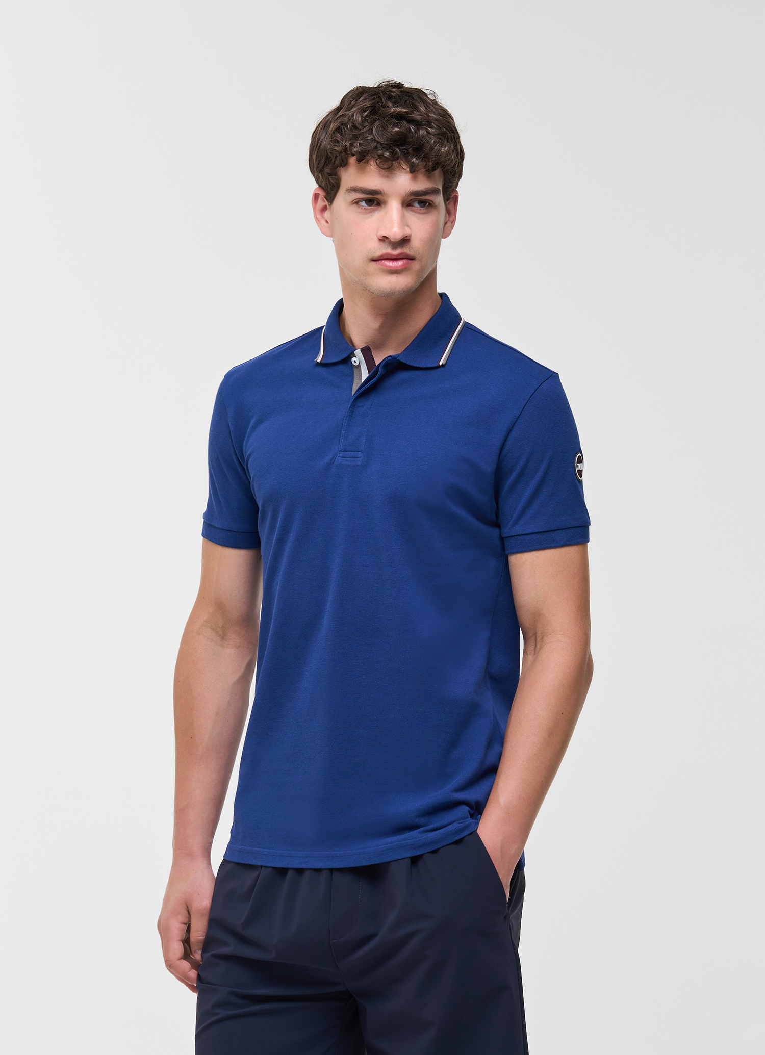 Colmar Poloshirt Aus Dreifarbigem Pikee
