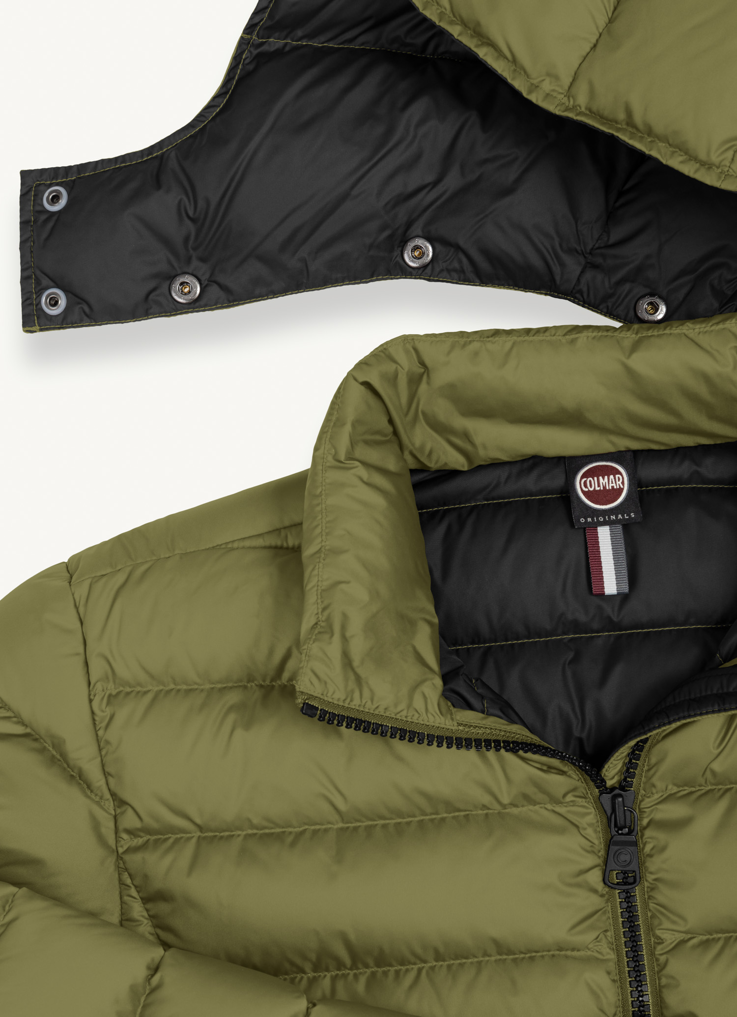 生刷り 入り Hooded Down Stole OLD MOUNTAIN 生刷り入り oldmountain Hooded Down Stole