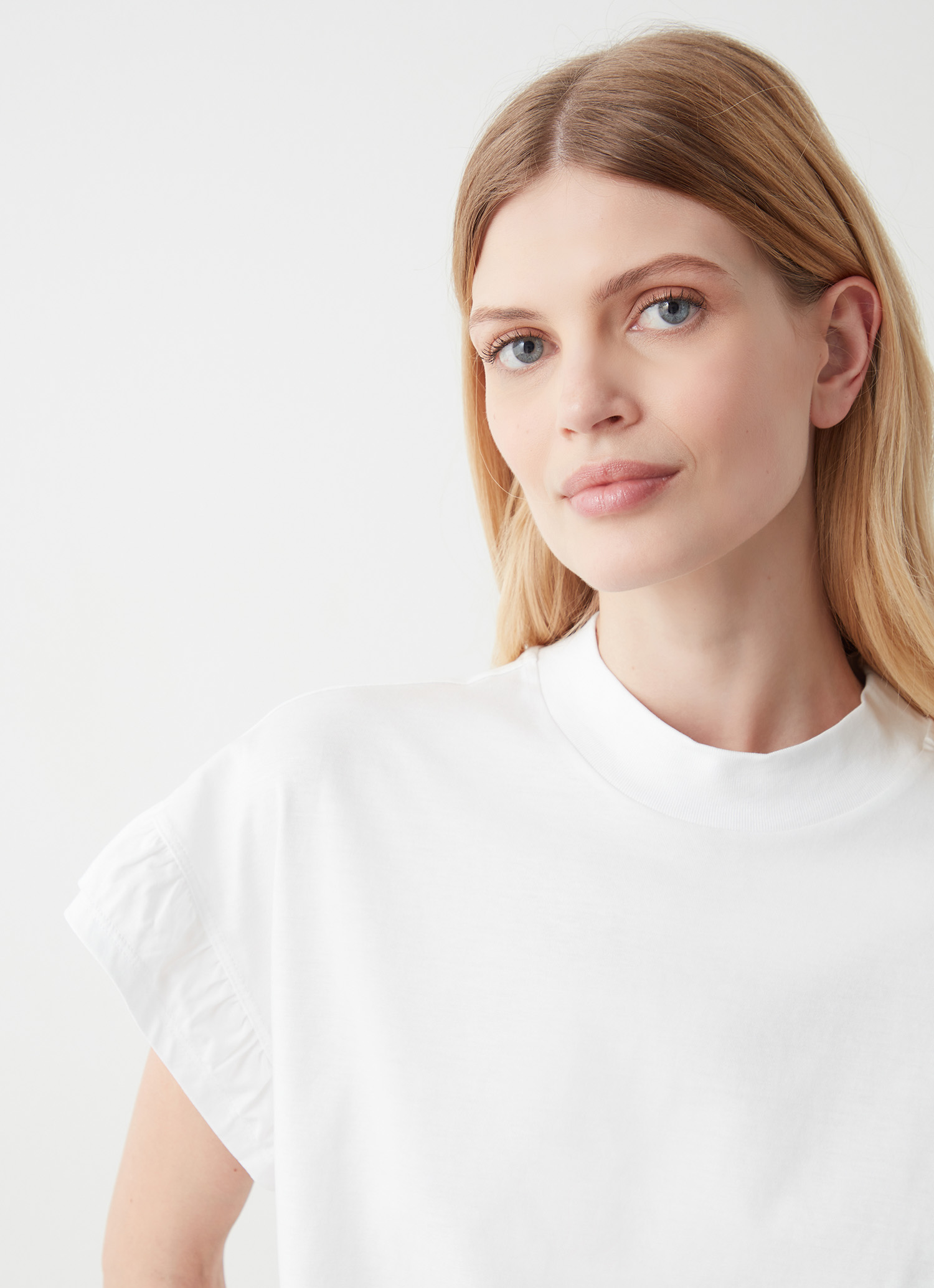 Colmar T-shirt Mit Rüschen