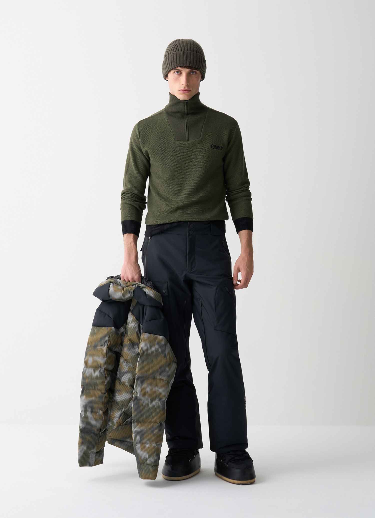 Colmar, Technischer Troyer, Farbe: Grün Woodland, Größe: L