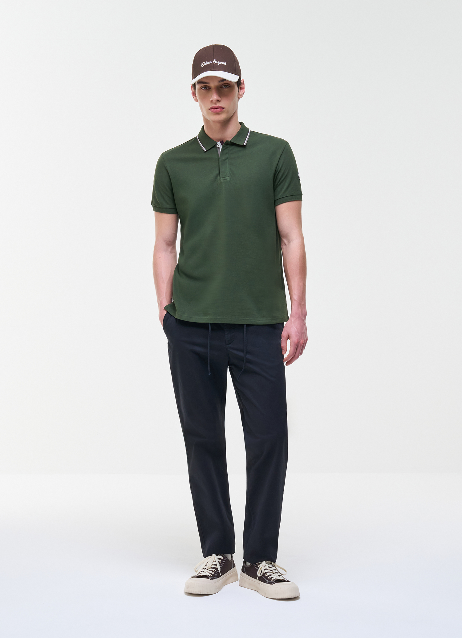 Colmar Poloshirt Aus Dreifarbigem Pikee