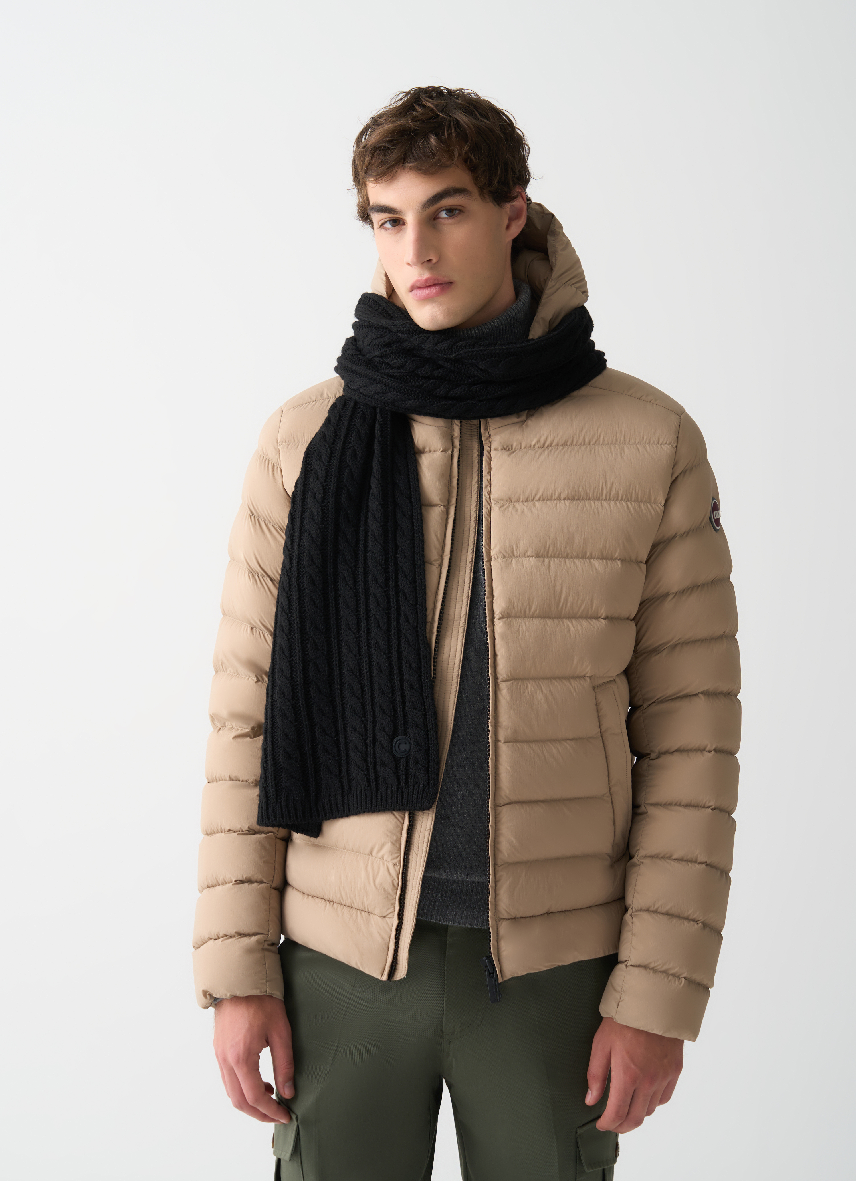 Colmar Unisex-schal Mit Zopfmuster