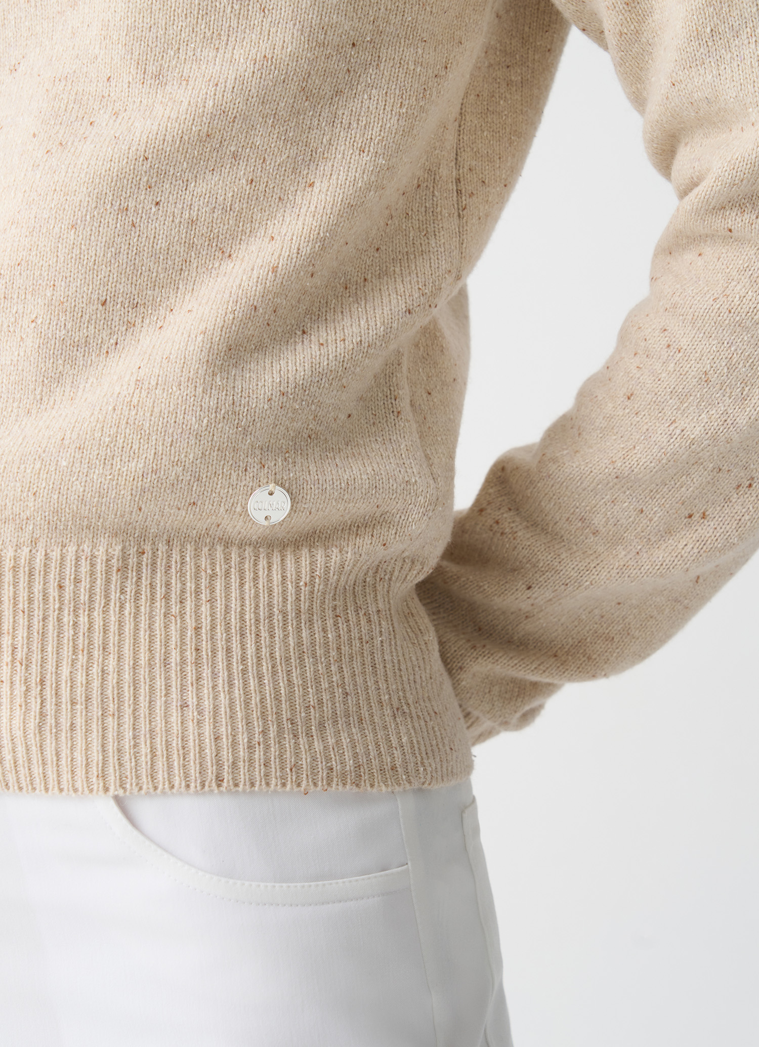 Colmar Melierter Rollkragenpullover
