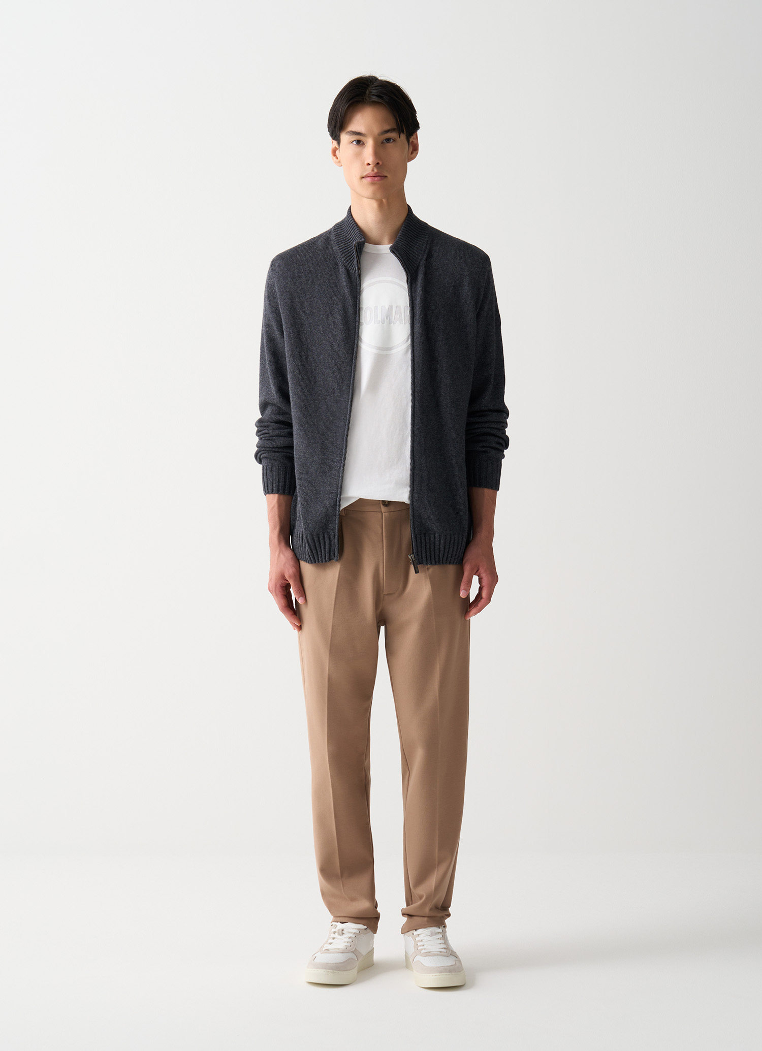 Colmar Pullover Mit Durchgehendem Reißverschluss