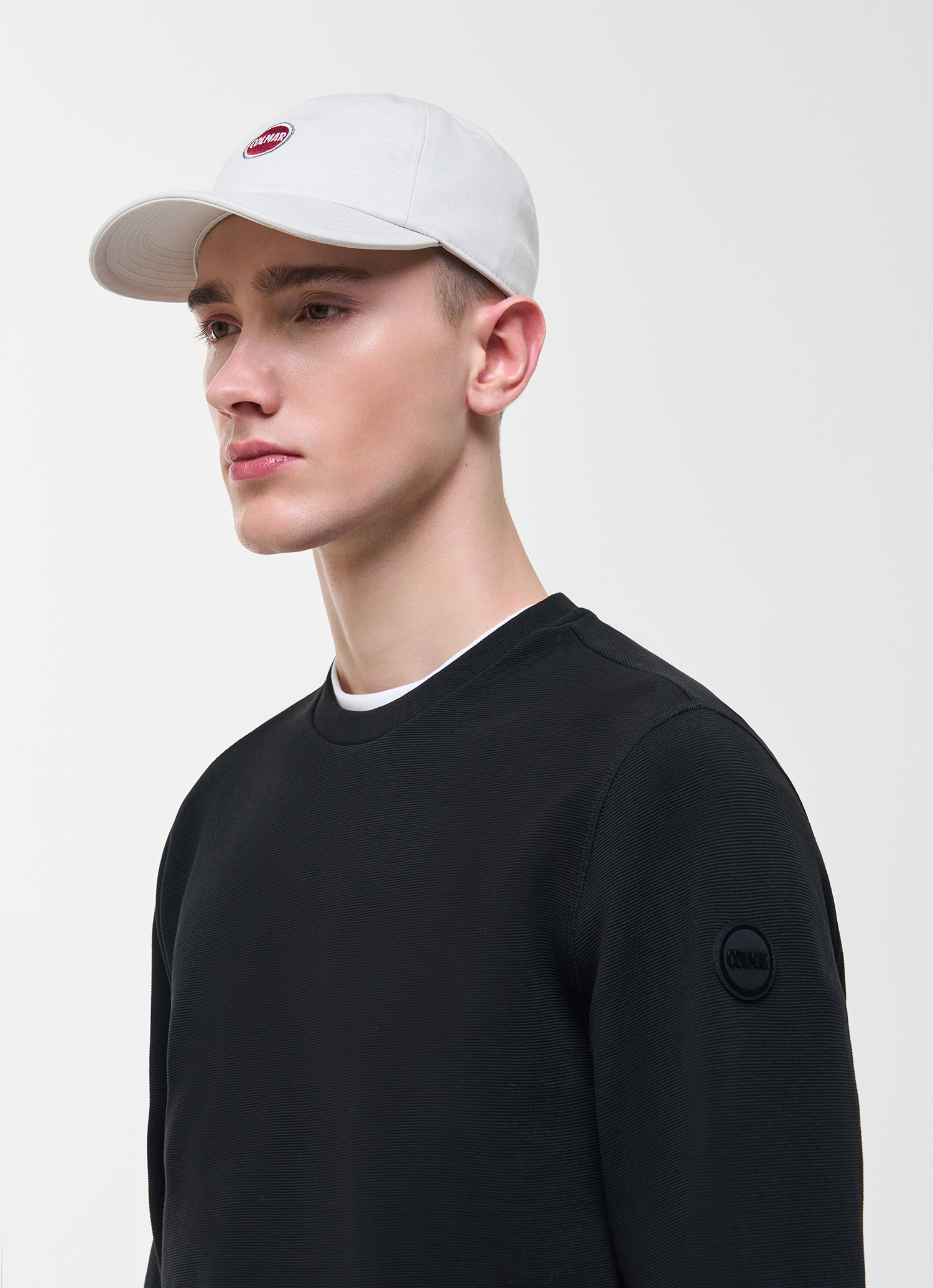 Colmar Rundhals-sweatshirt Mit Milleraies-streifen