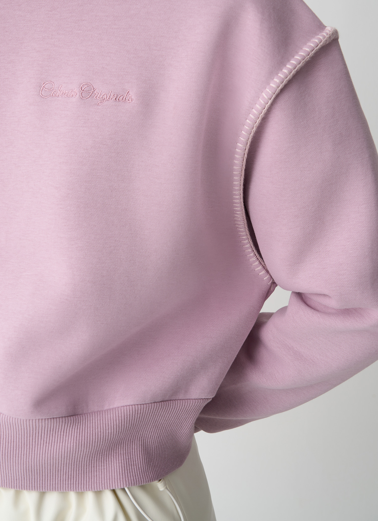 Colmar Cropped-sweatshirt Mit Stickerei