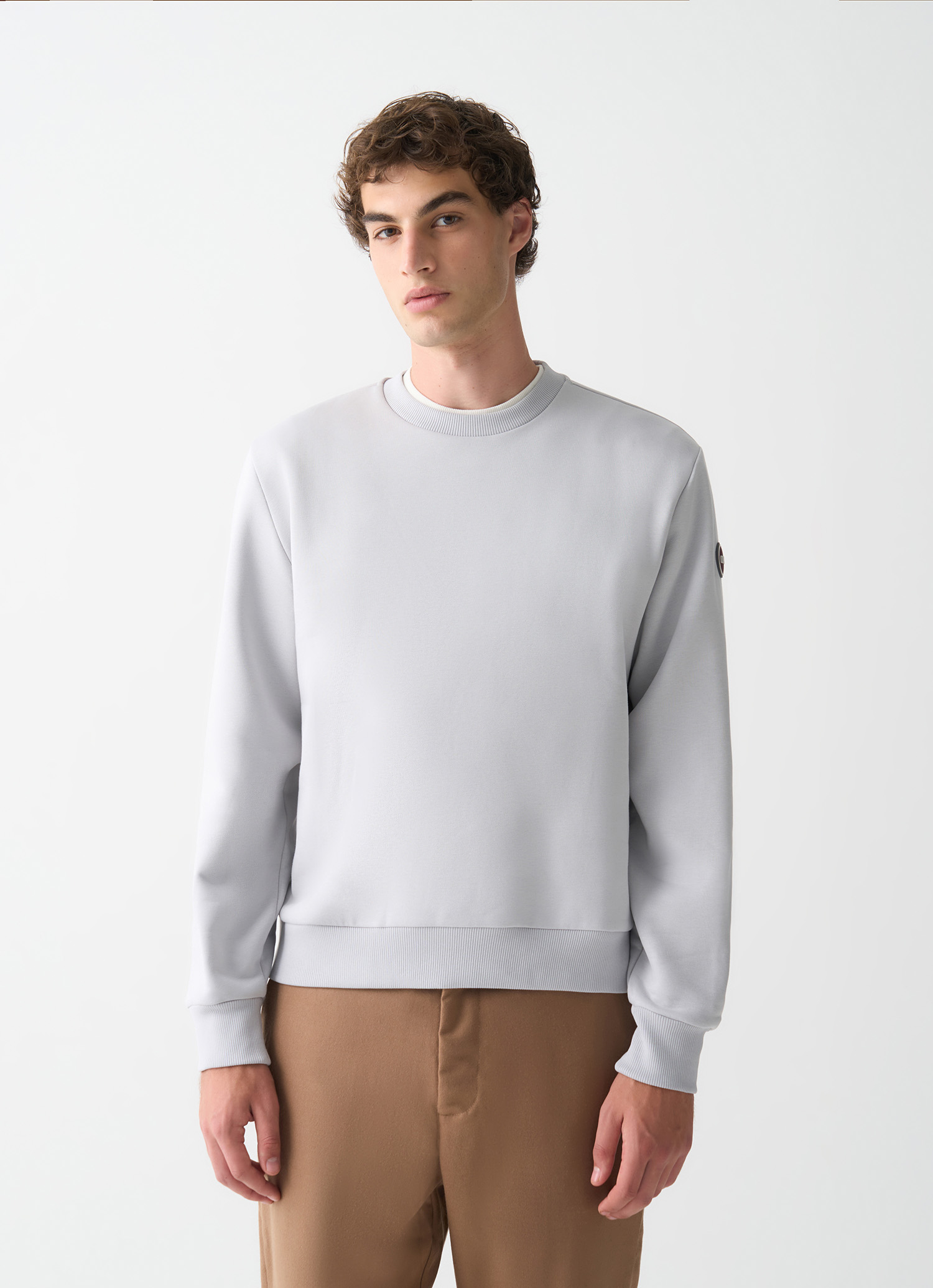 Colmar Rundhals-sweatshirt Aus Baumwolle