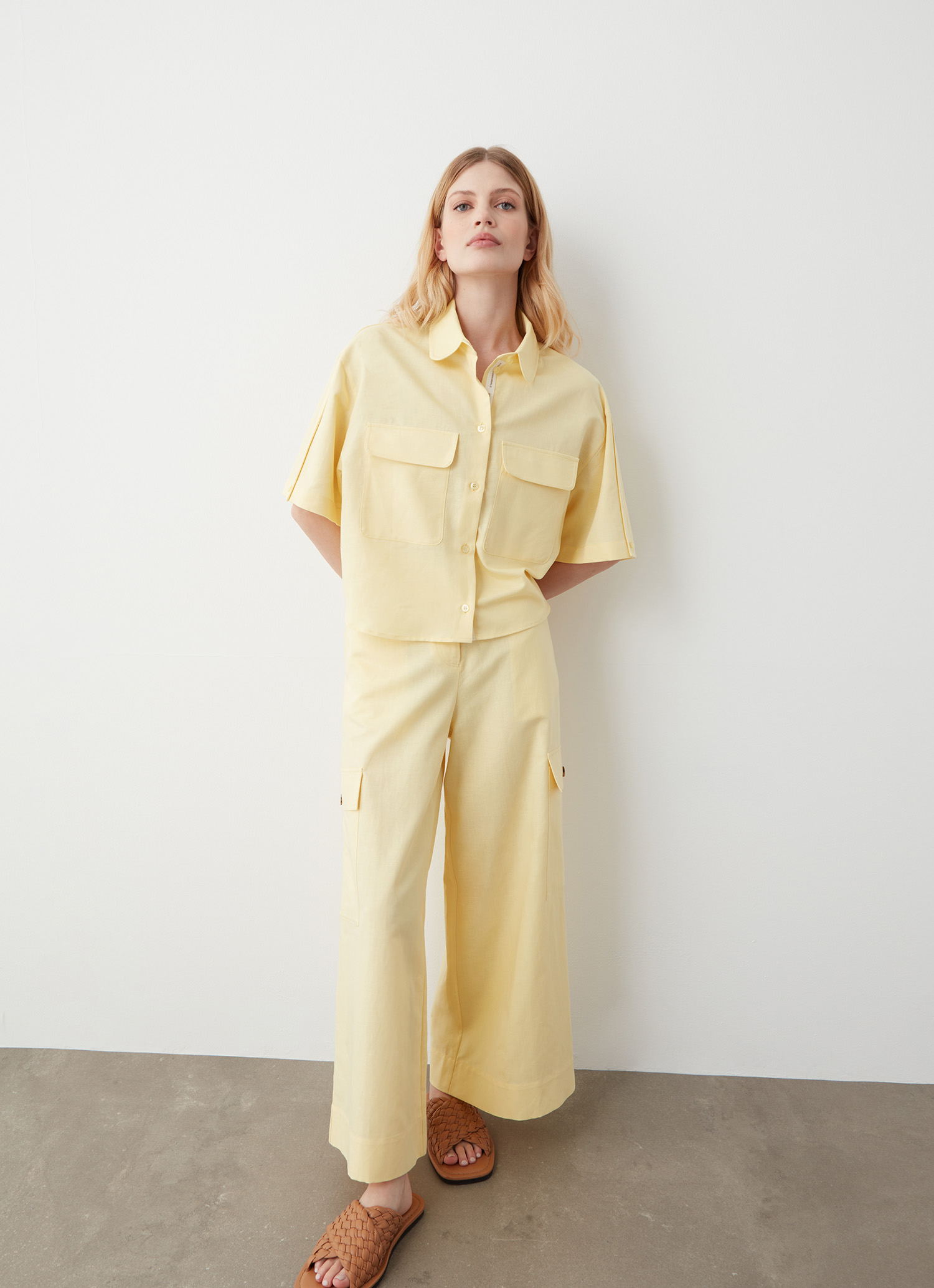 Colmar Hemd Aus Leinengemisch