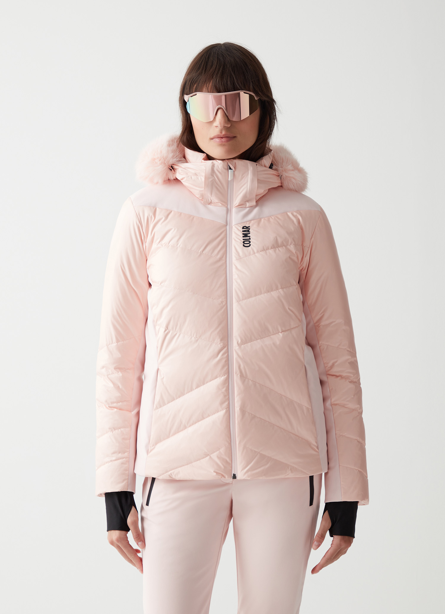 Colmar Extrawarme Glänzende Ski-daunenjacke