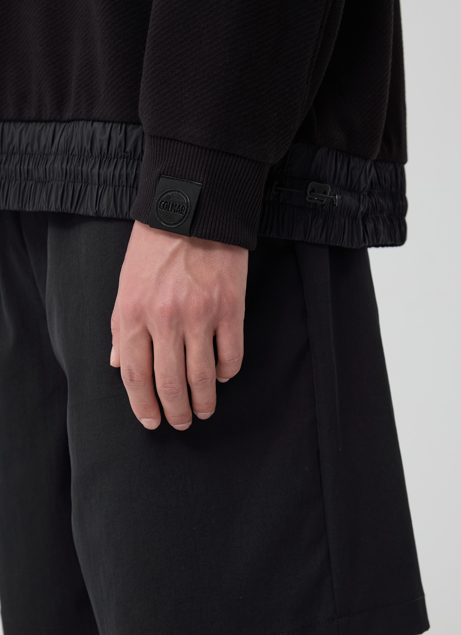 Colmar Sweatshirt Mit Nyloneinsätzen