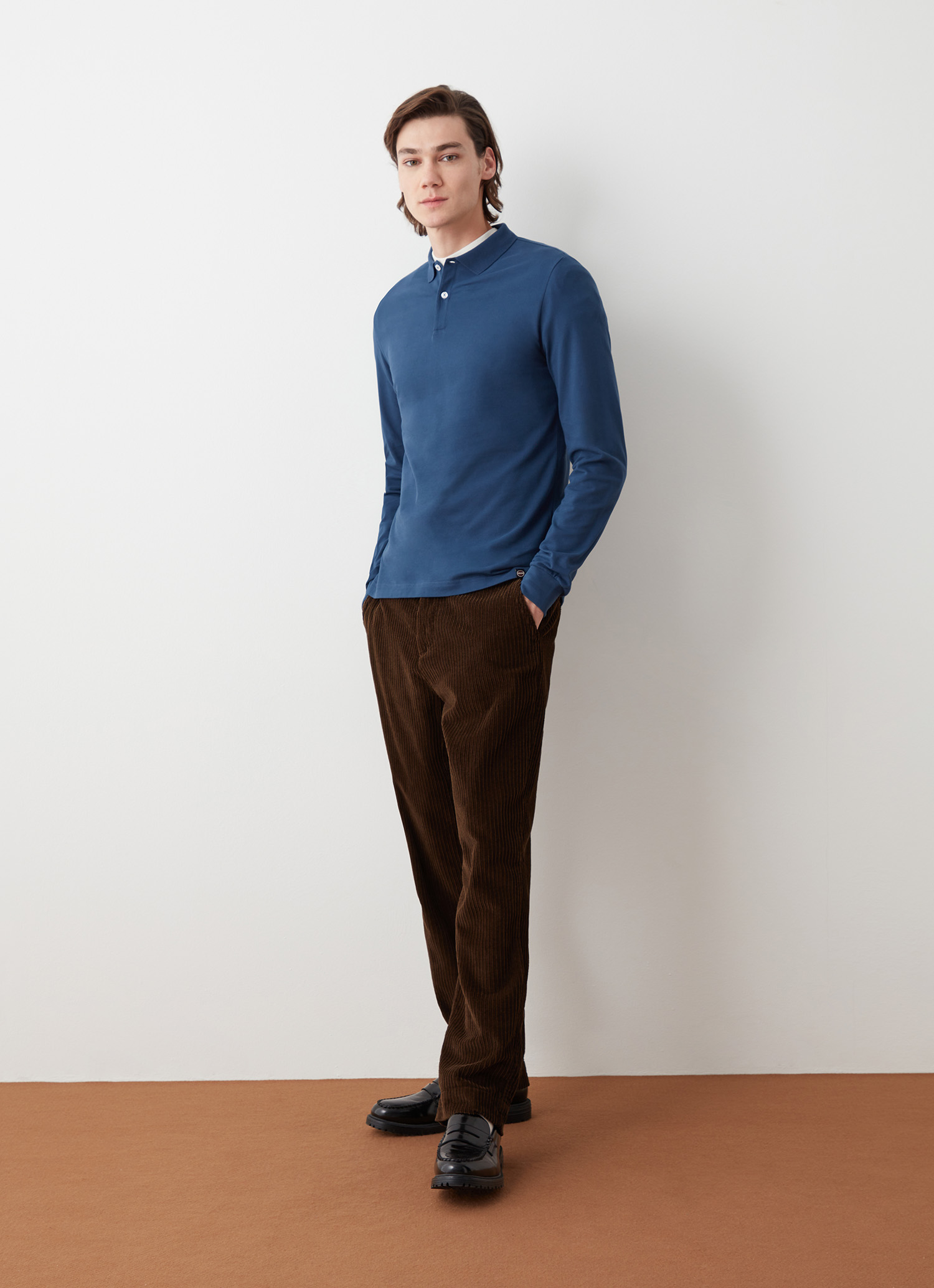 Colmar Langarm-poloshirt Aus Stretch-pikee