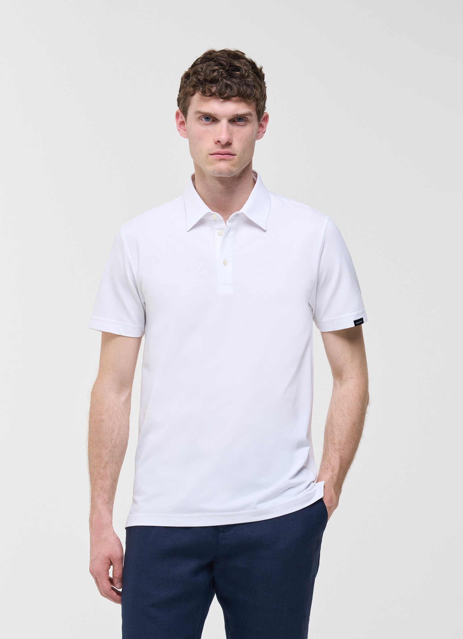 Colmar Stretch-poloshirt Aus Technischem Piqué