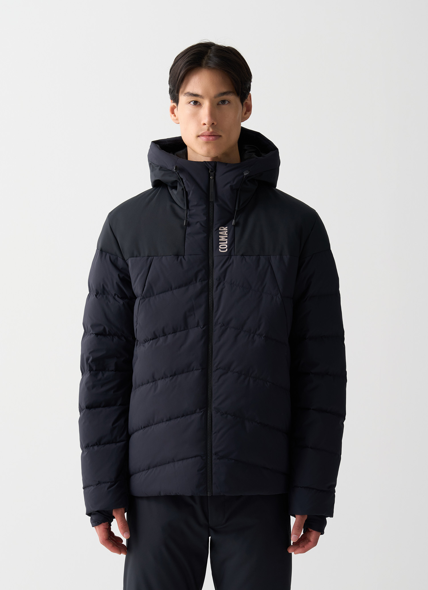 Colmar Ski-daunenjacke Mit Einsätzen Aus Stretch