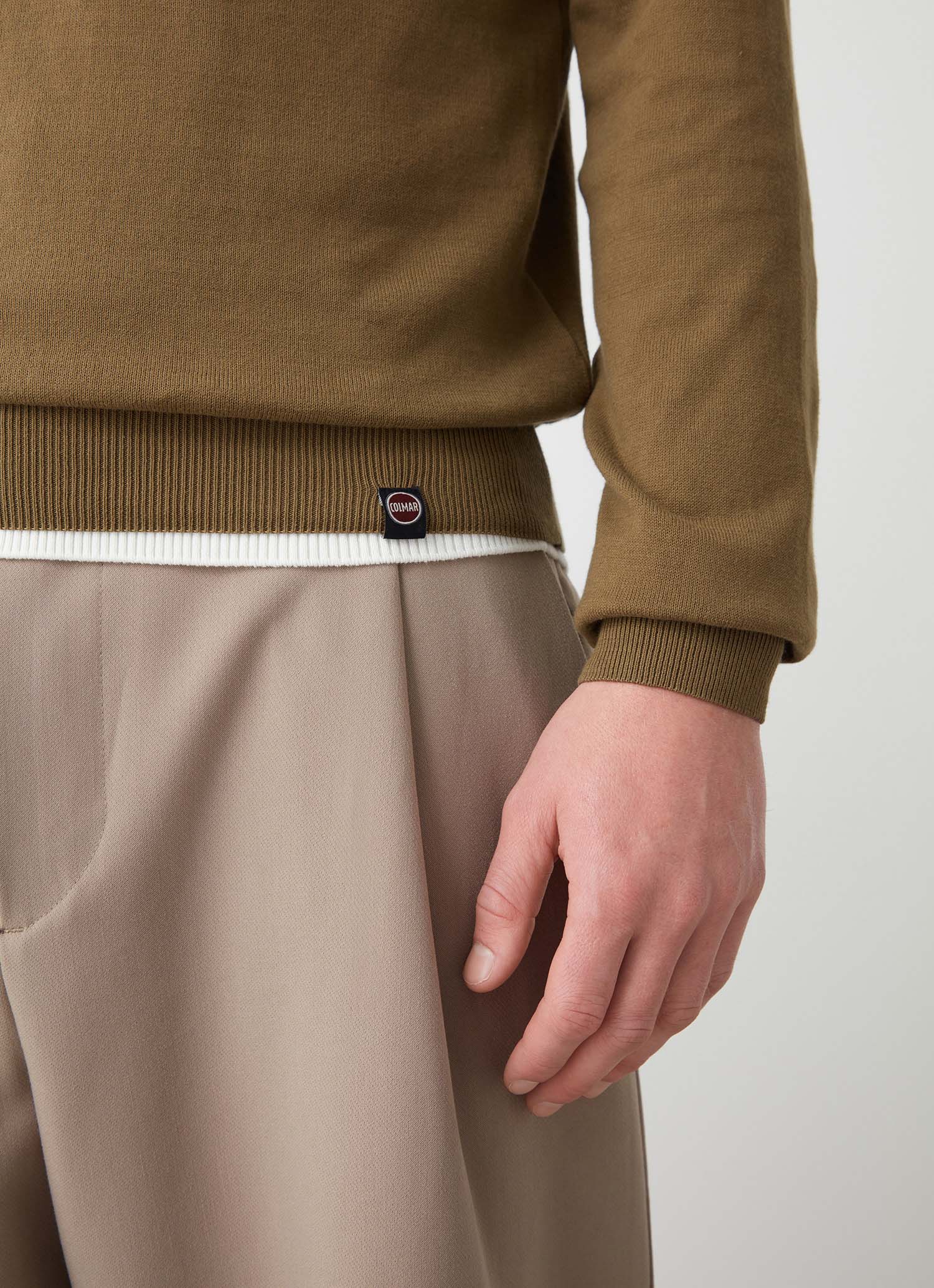 Colmar Verwaschener Rundhalspullover