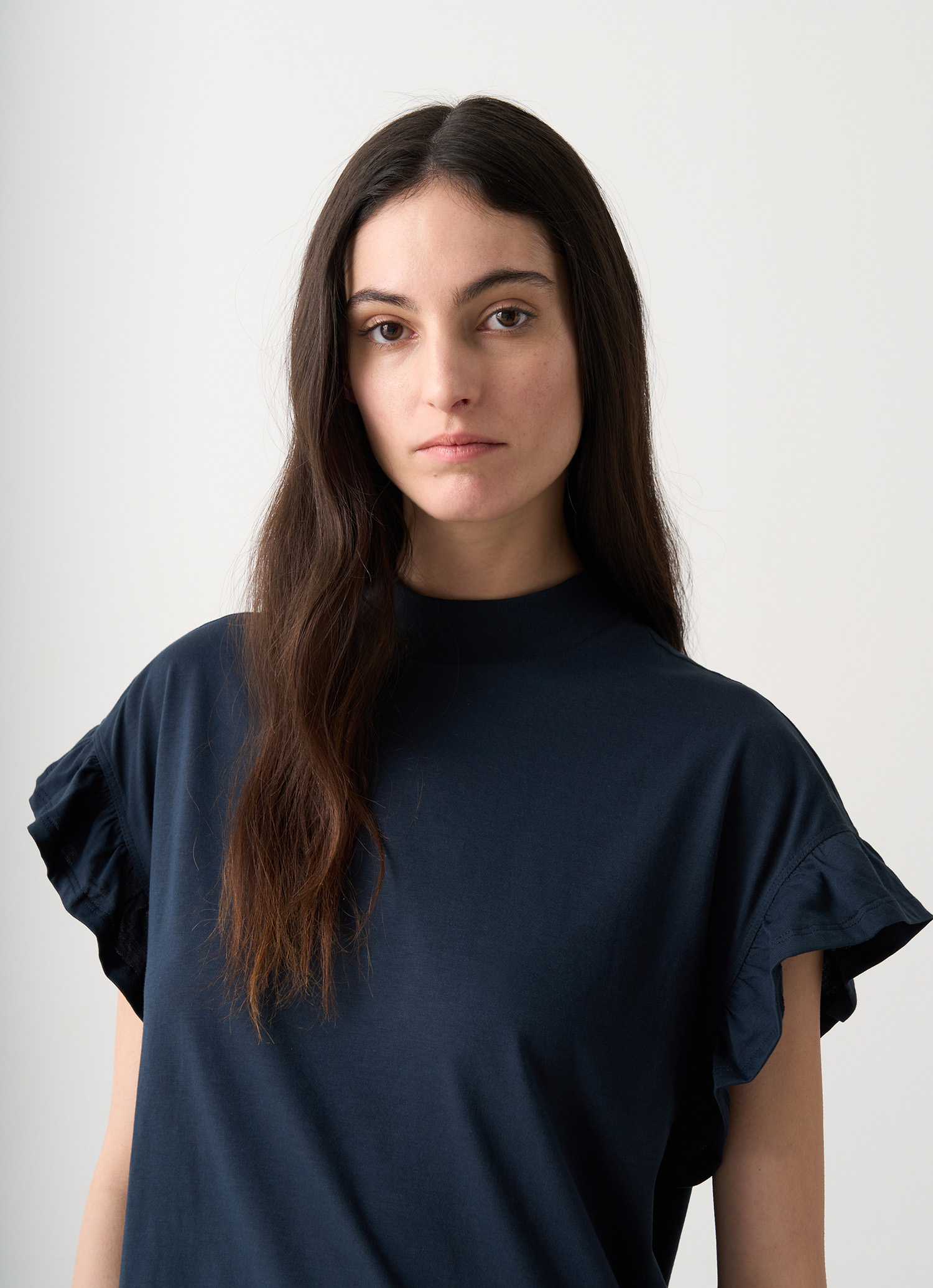 Colmar T-shirt Mit Rüschen