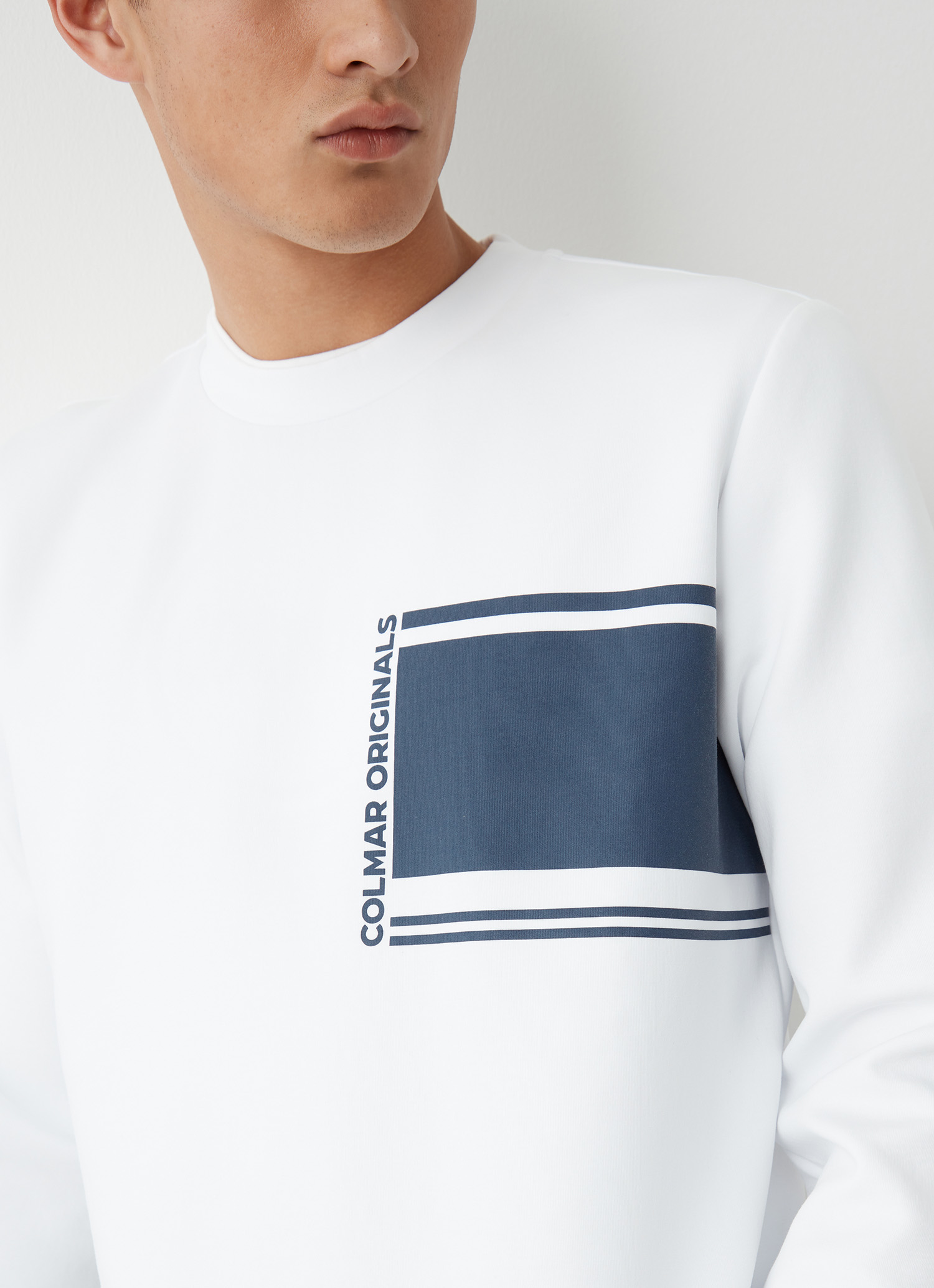 Colmar Rundhals-sweatshirt Mit Logo