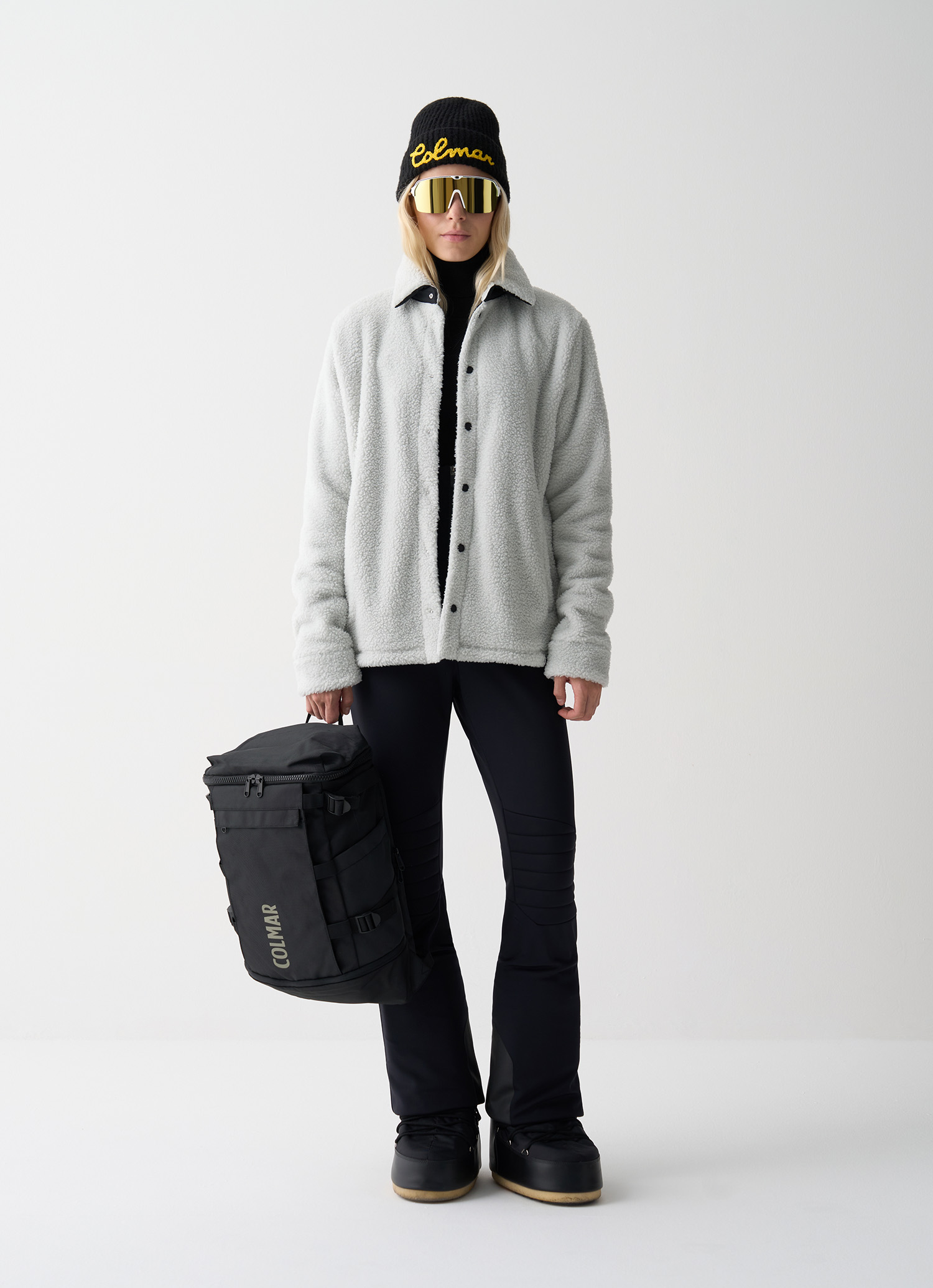 Colmar Unisex-hemdjacke In Teddyfell-optik