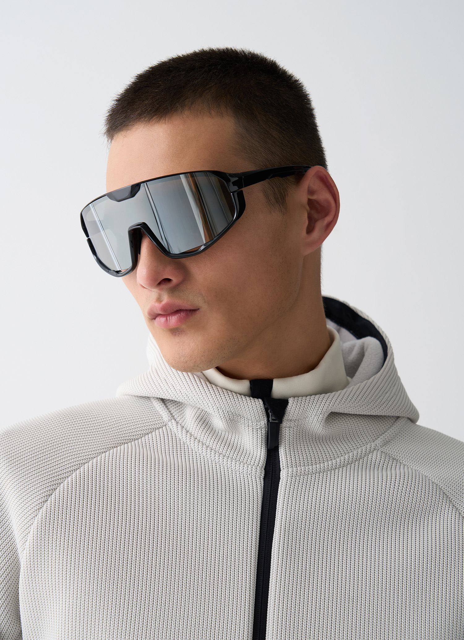 Colmar Skioberteil Aus Strickfleece Mit Kapuze