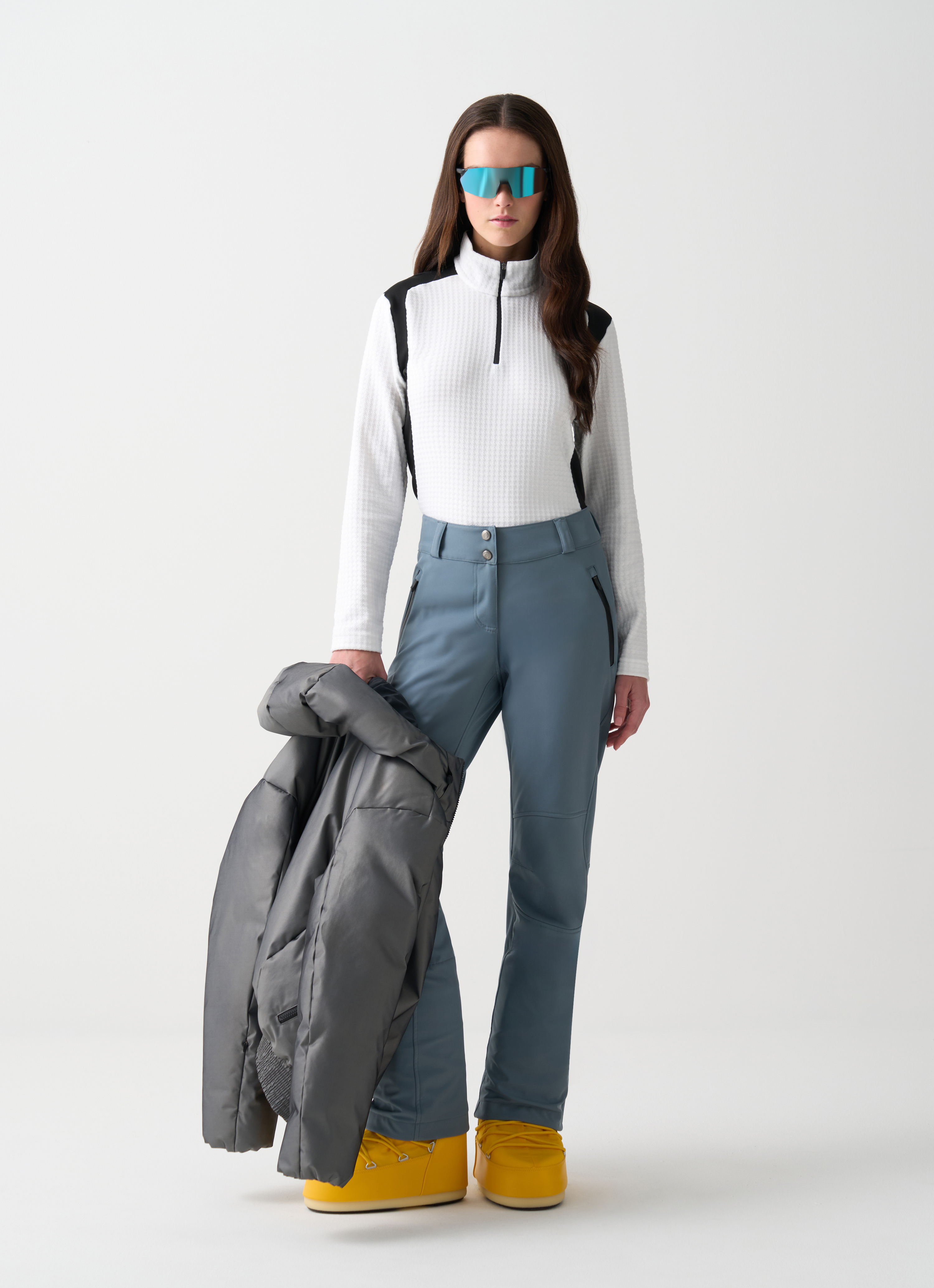 Colmar Ski-fleeceshirt Mit Einsätzen