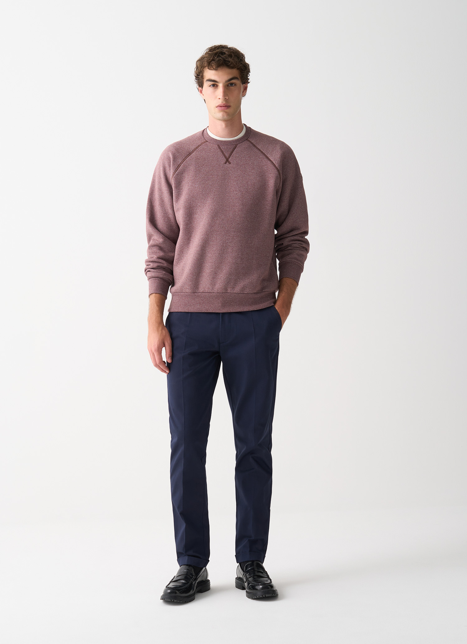 Colmar Meliertes Rundhals-sweatshirt