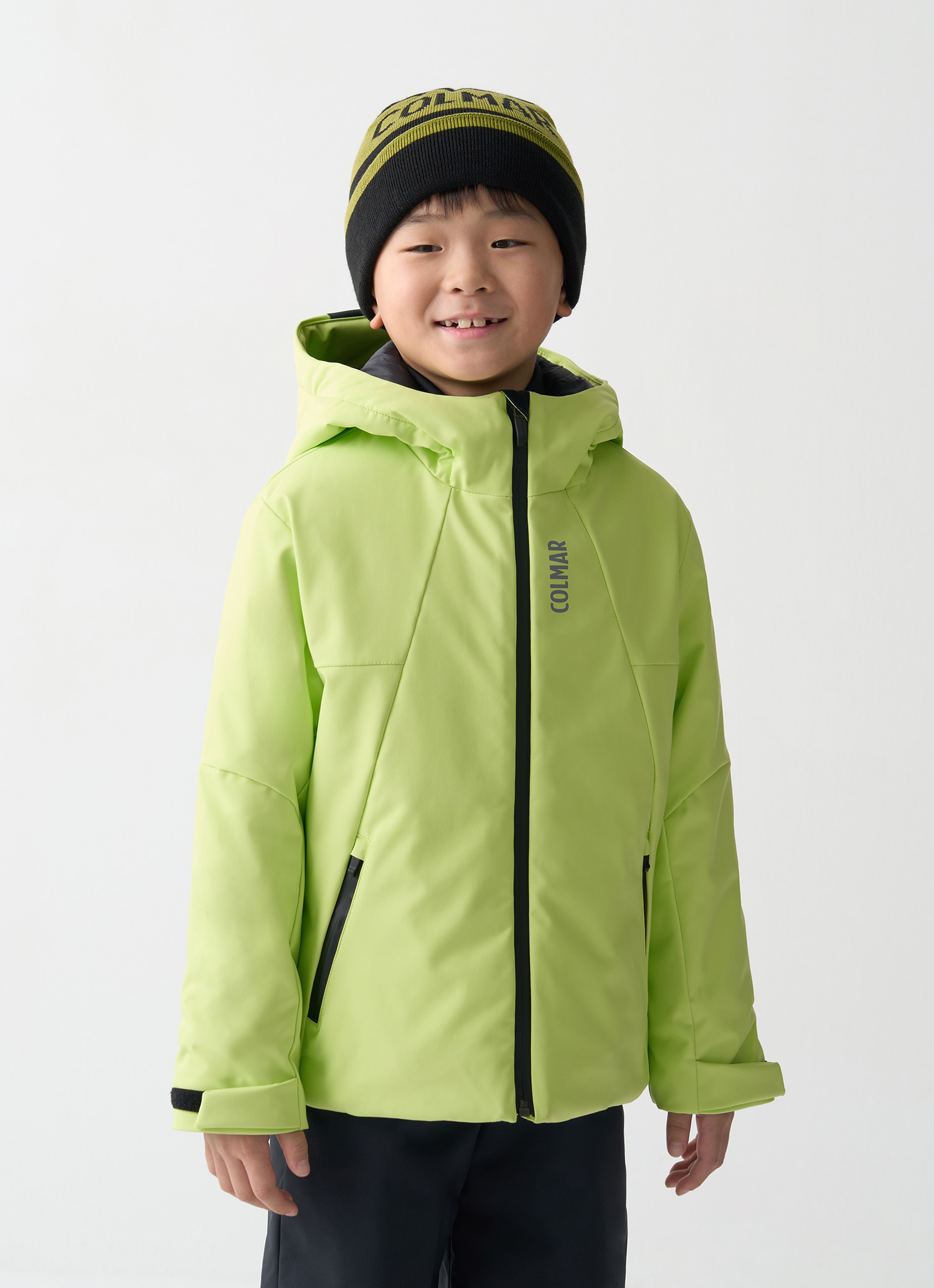 Boy's mechanical stretch ski jacket - CEDAR GREEN | Colmar