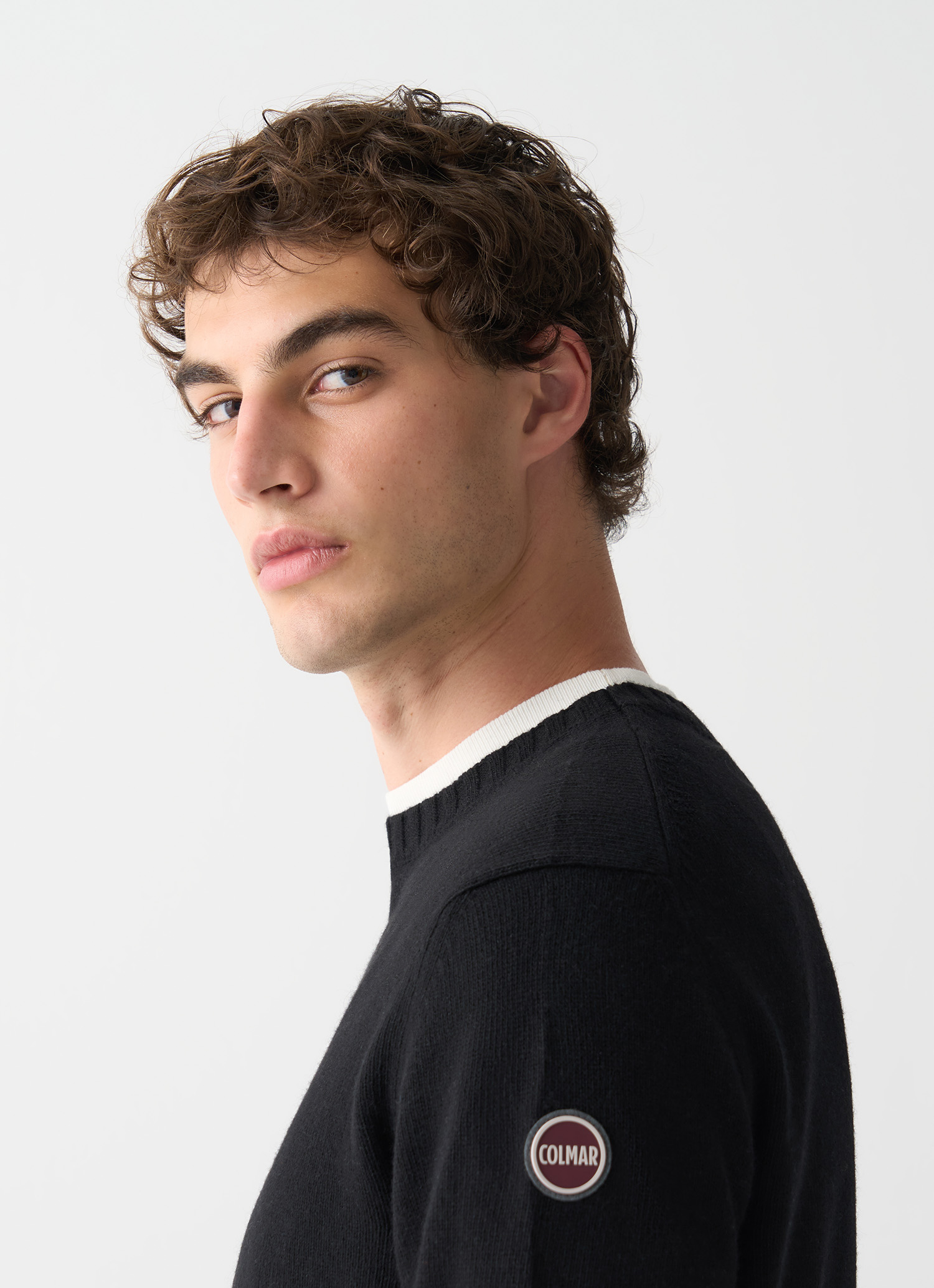 Colmar Pullover Mit Logo Aus Wolle